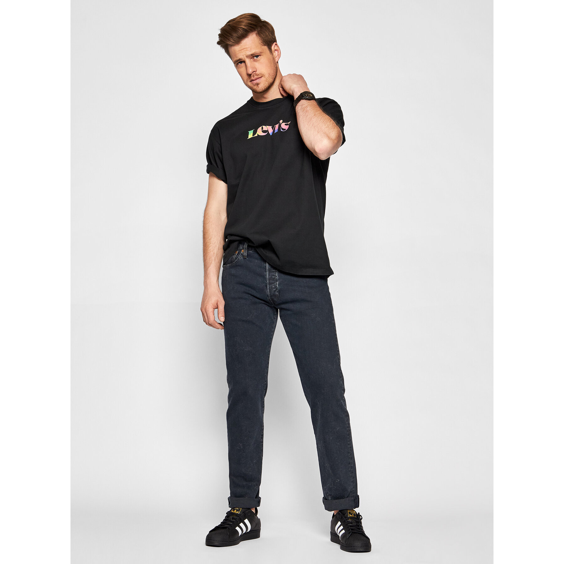 Levi's® Blugi 501® 00501-3140 Bleumarin Original Fit - Pled.ro