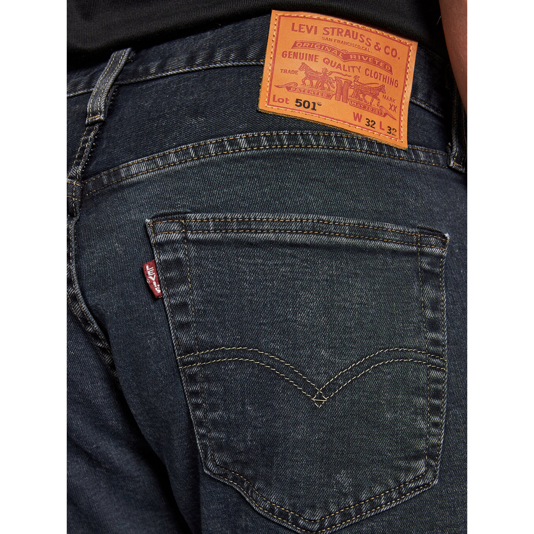 Levi's® Blugi 501® 00501-3140 Bleumarin Original Fit - Pled.ro