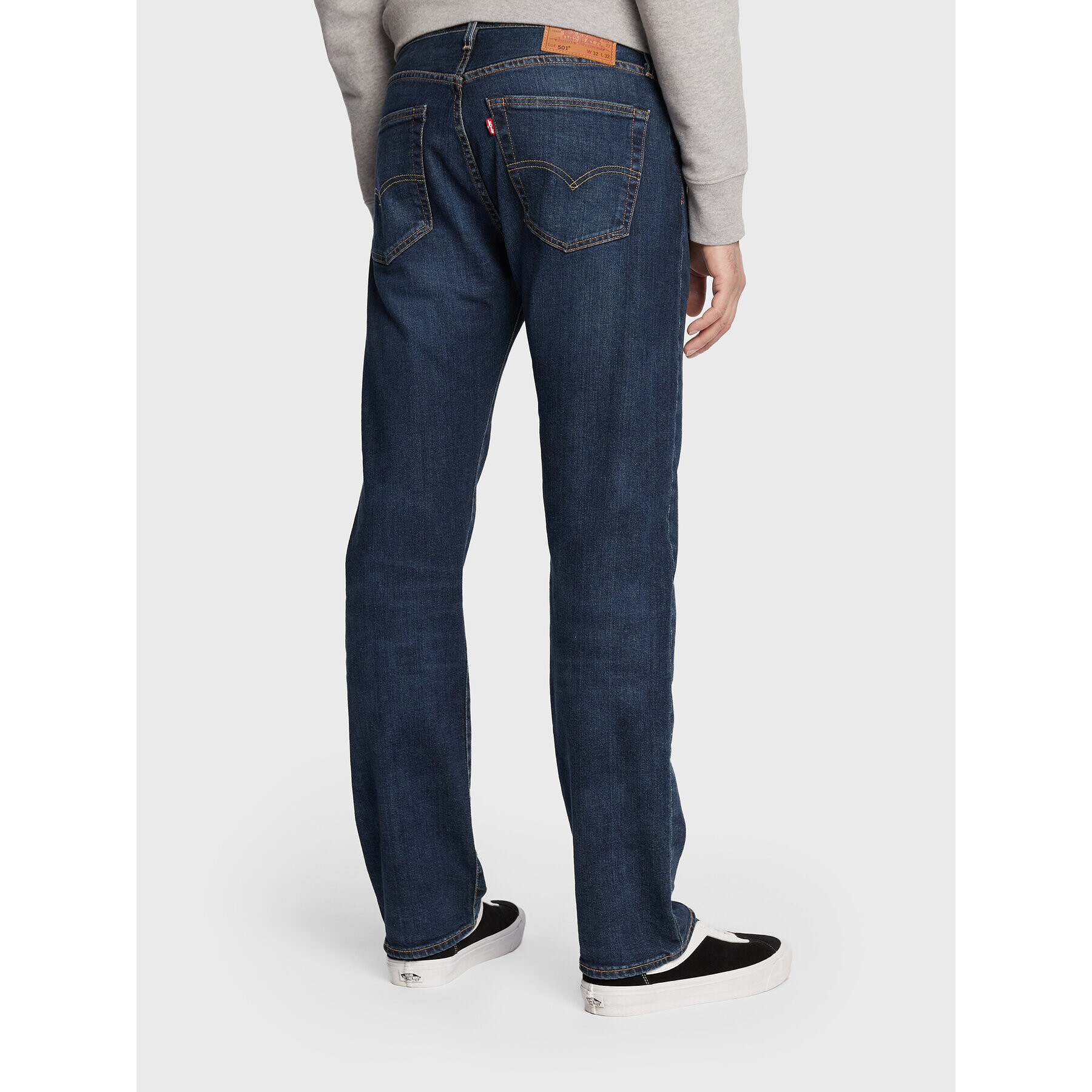 Levi's® Blugi 501® 00501-3199 Bleumarin Straight Leg - Pled.ro