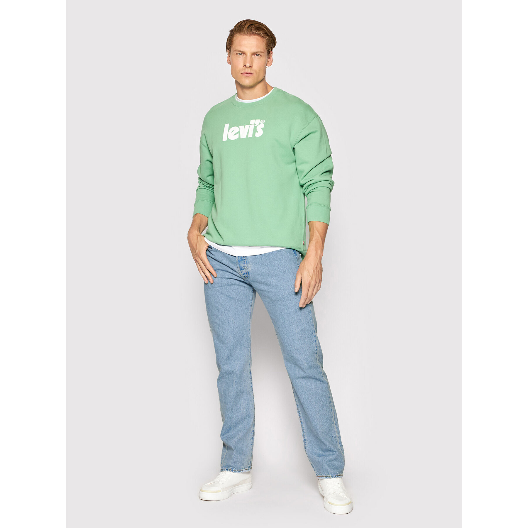 Levi's® Blugi 501® 00501-3286 Albastru Original Fit - Pled.ro