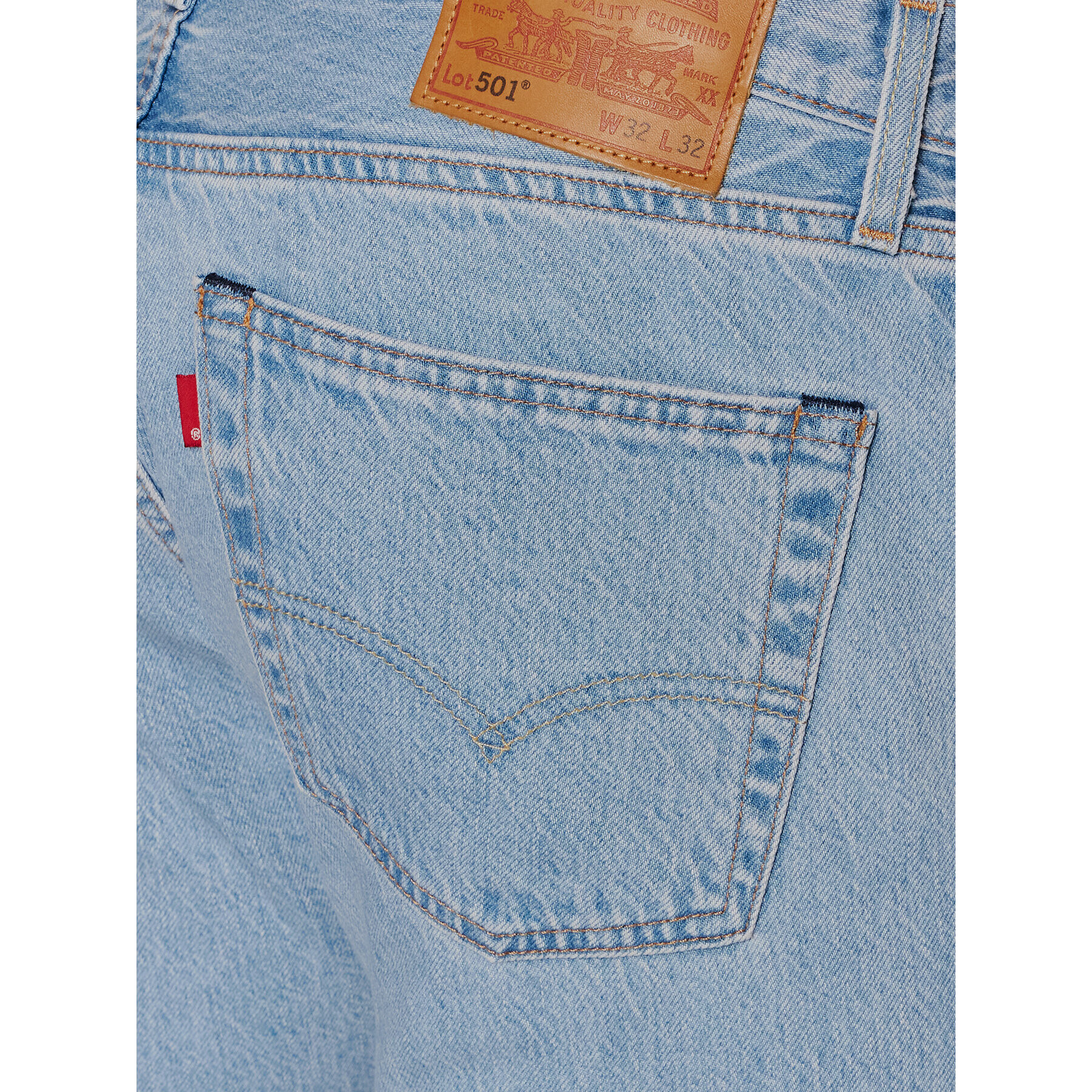 Levi's® Blugi 501® 00501-3286 Albastru Original Fit - Pled.ro