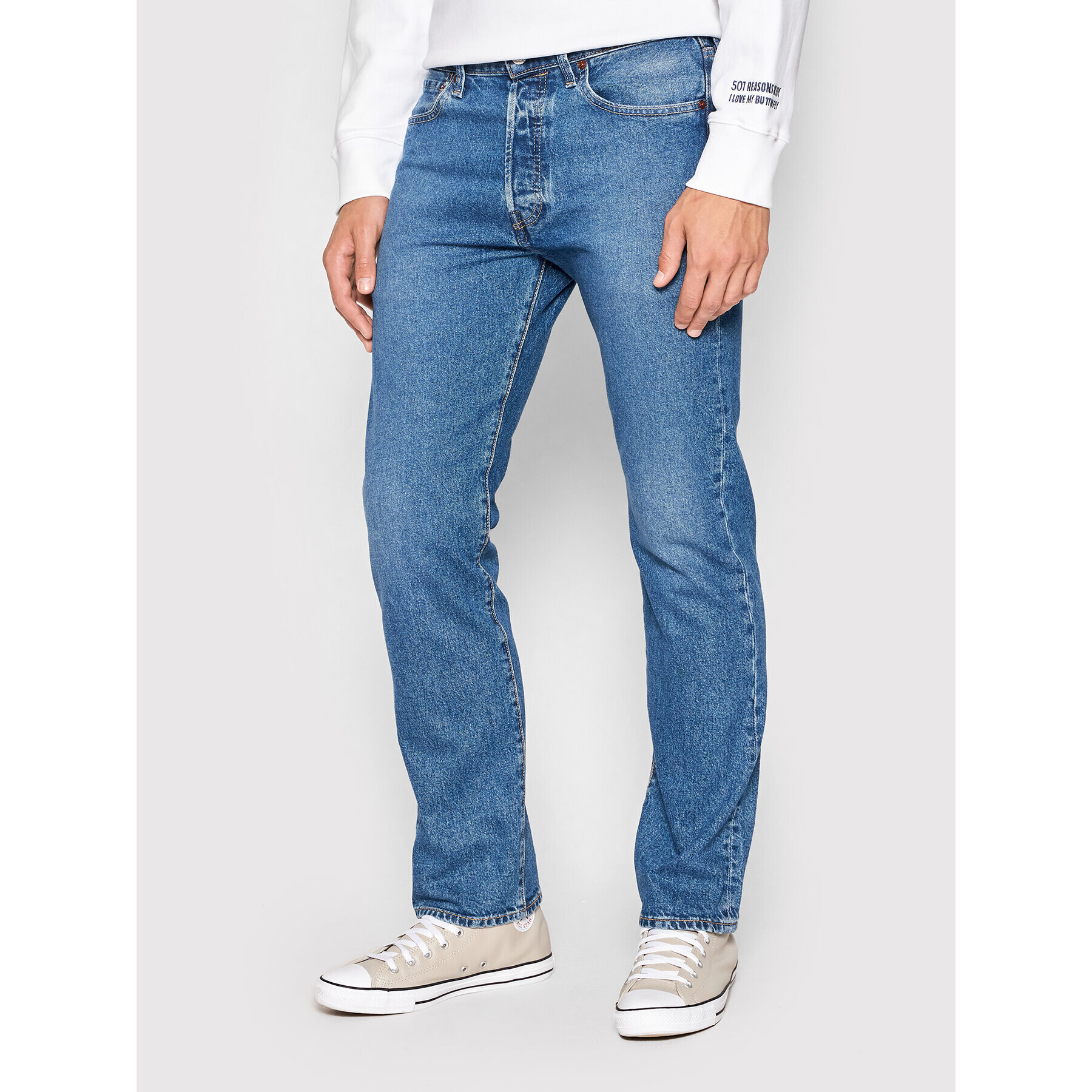 Levi's® Blugi 501® 00501-3321 Albastru Original Fit - Pled.ro