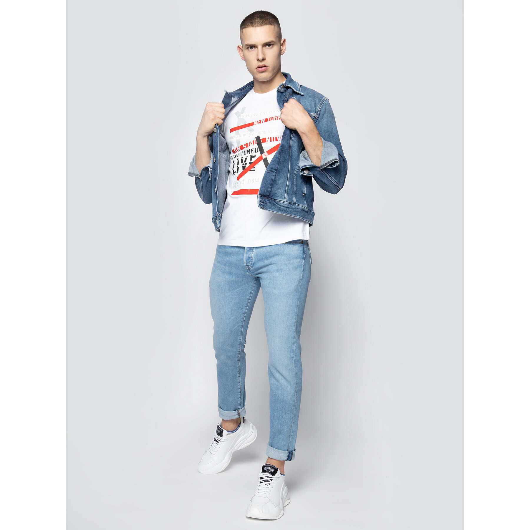 Levi's® Blugi 501® 28894-0224 Albastru Slim Fit - Pled.ro