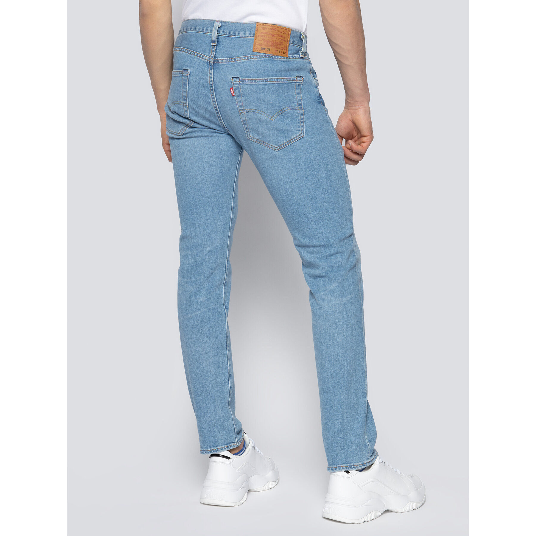 Levi's® Blugi 501® 28894-0224 Albastru Slim Fit - Pled.ro