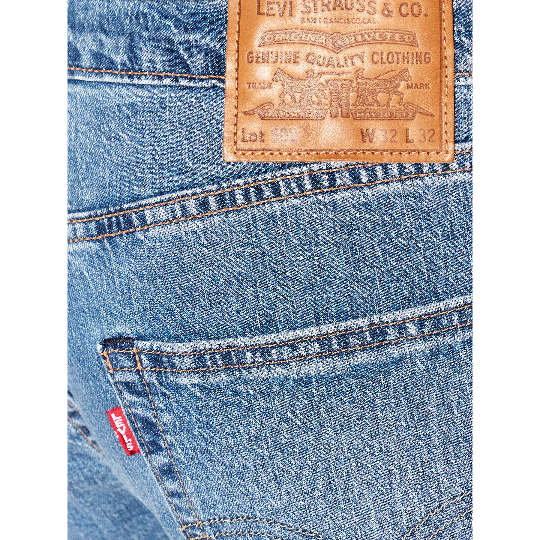 Levi's® Blugi 502™ 29507-1293 Albastru Taper Fit - Pled.ro