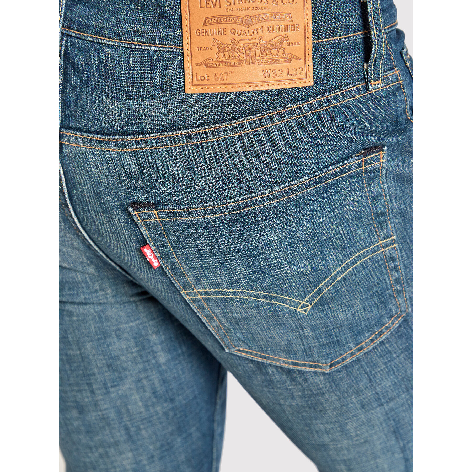 Levi's® Blugi 527™ 05527-0476 Albastru Slim Fit - Pled.ro