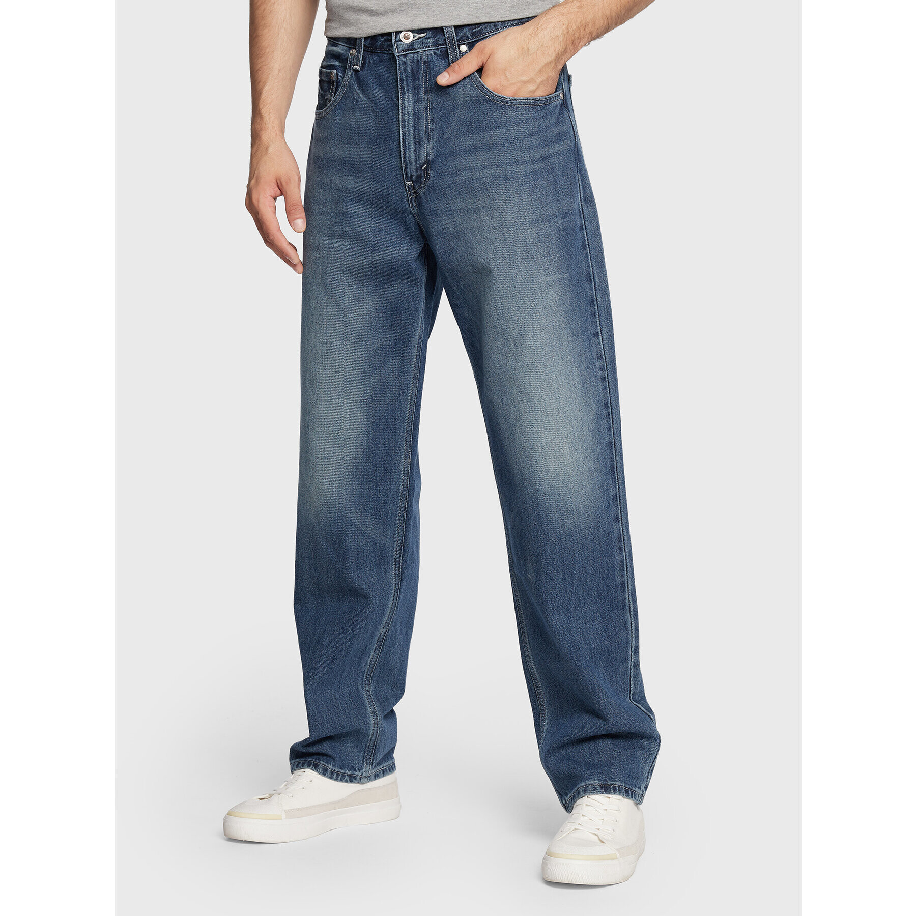 Levi's® Blugi Silver Tab A3421-0004 Albastru Loose Fit - Pled.ro