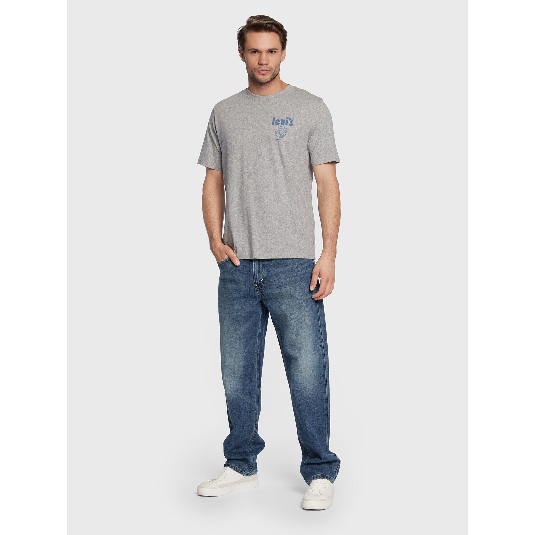 Levi's® Blugi Silver Tab A3421-0004 Albastru Loose Fit - Pled.ro