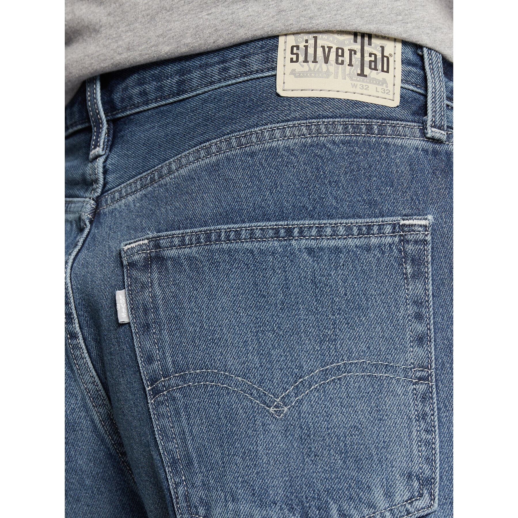 Levi's® Blugi Silver Tab A3421-0004 Albastru Loose Fit - Pled.ro