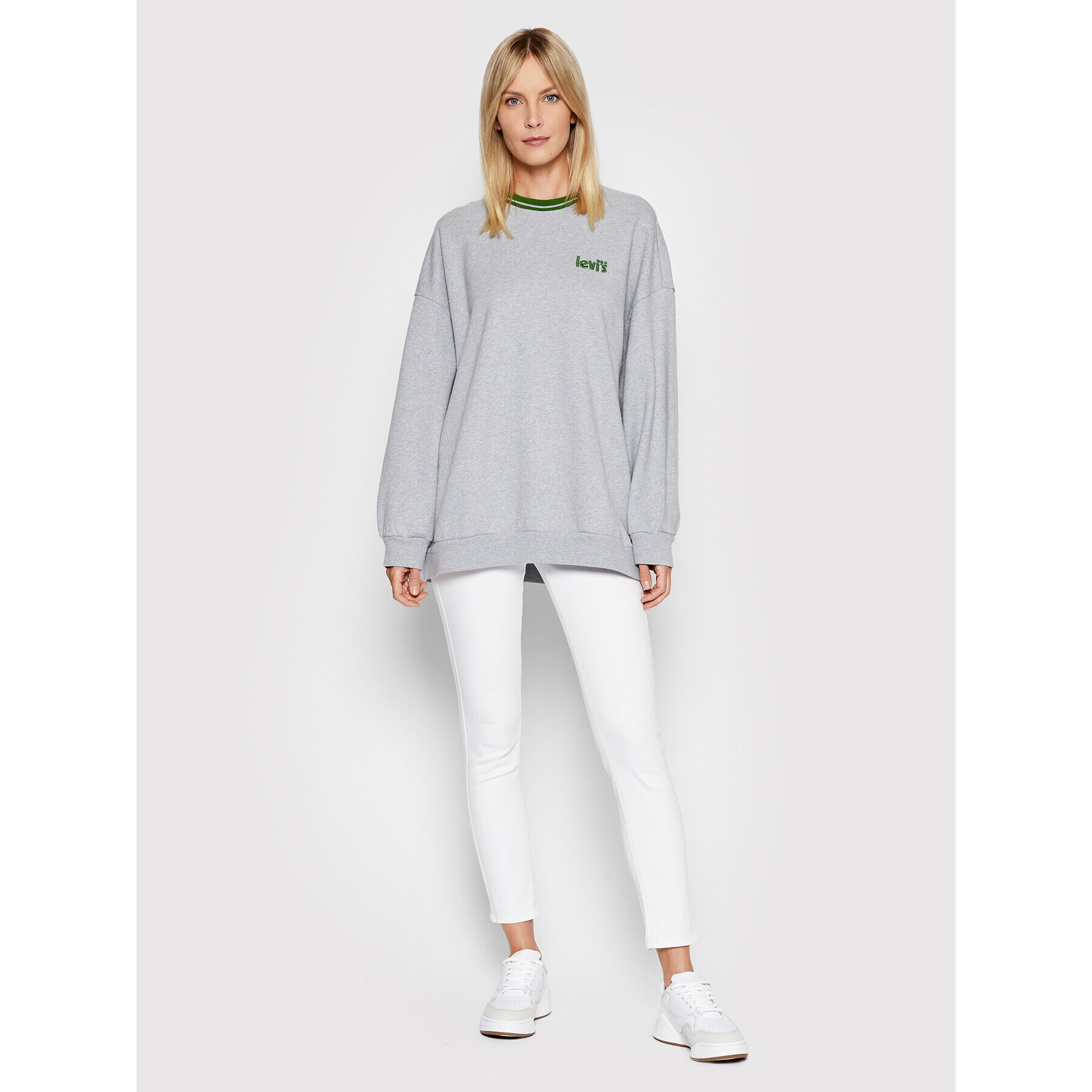 Levi's® Bluză A0888-0023 Gri Relaxed Fit - Pled.ro