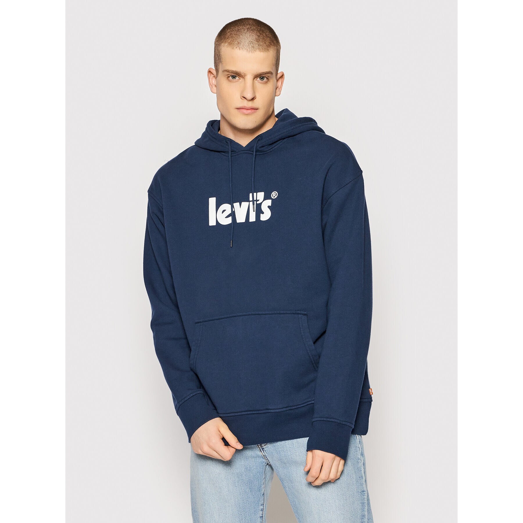 Levi's® Bluză Graphic 38479-0081 Bleumarin Relaxed Fit - Pled.ro