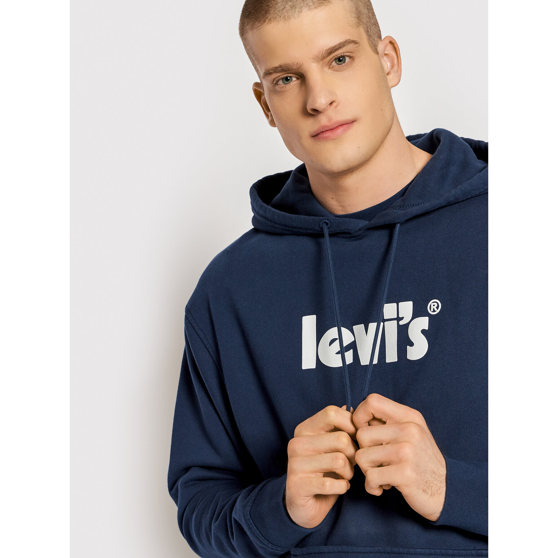 Levi's® Bluză Graphic 38479-0081 Bleumarin Relaxed Fit - Pled.ro