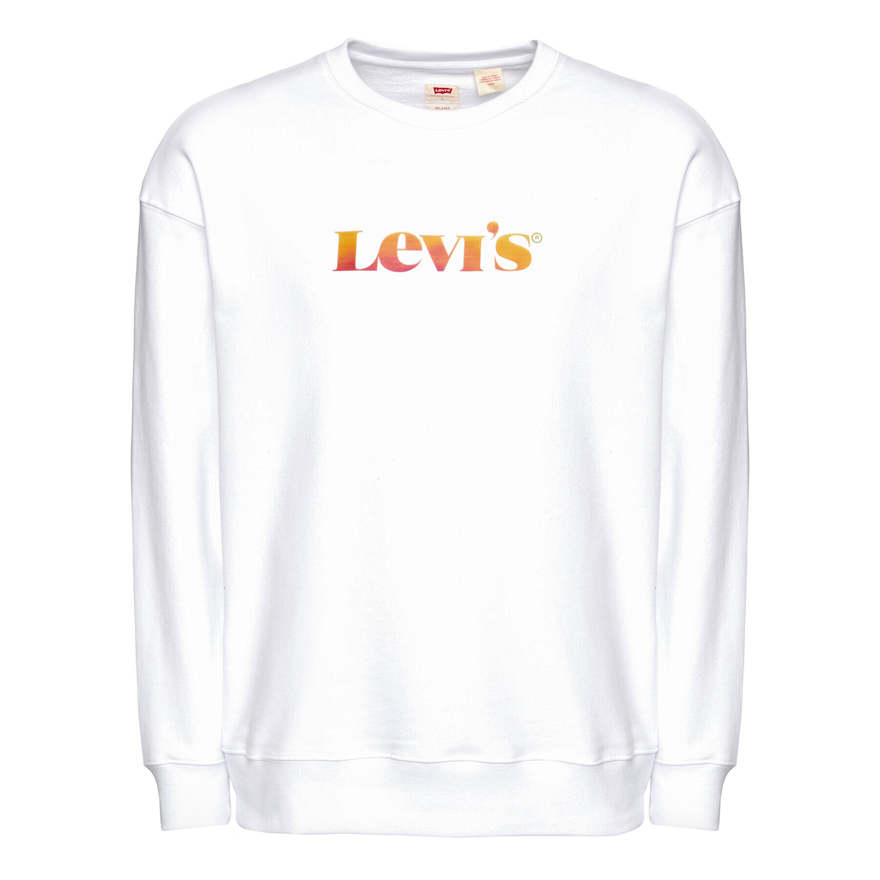 Levi's® Bluză Graphic 38712-0008 Alb Relaxed Fit - Pled.ro