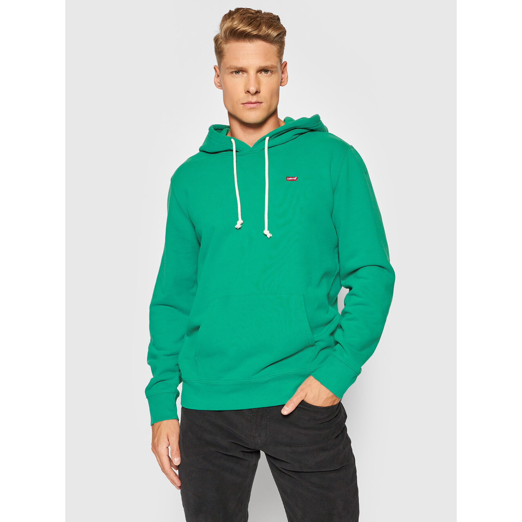 Levi's® Bluză New Original 34581-0014 Verde Regular Fit - Pled.ro