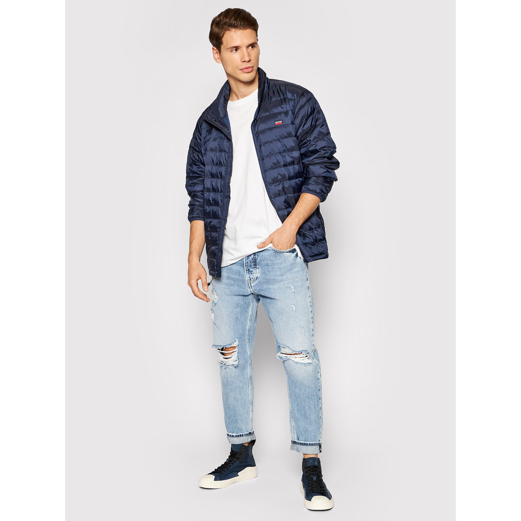 Levi's® Geacă din puf Presido 27523-0008 Bleumarin Regular Fit - Pled.ro