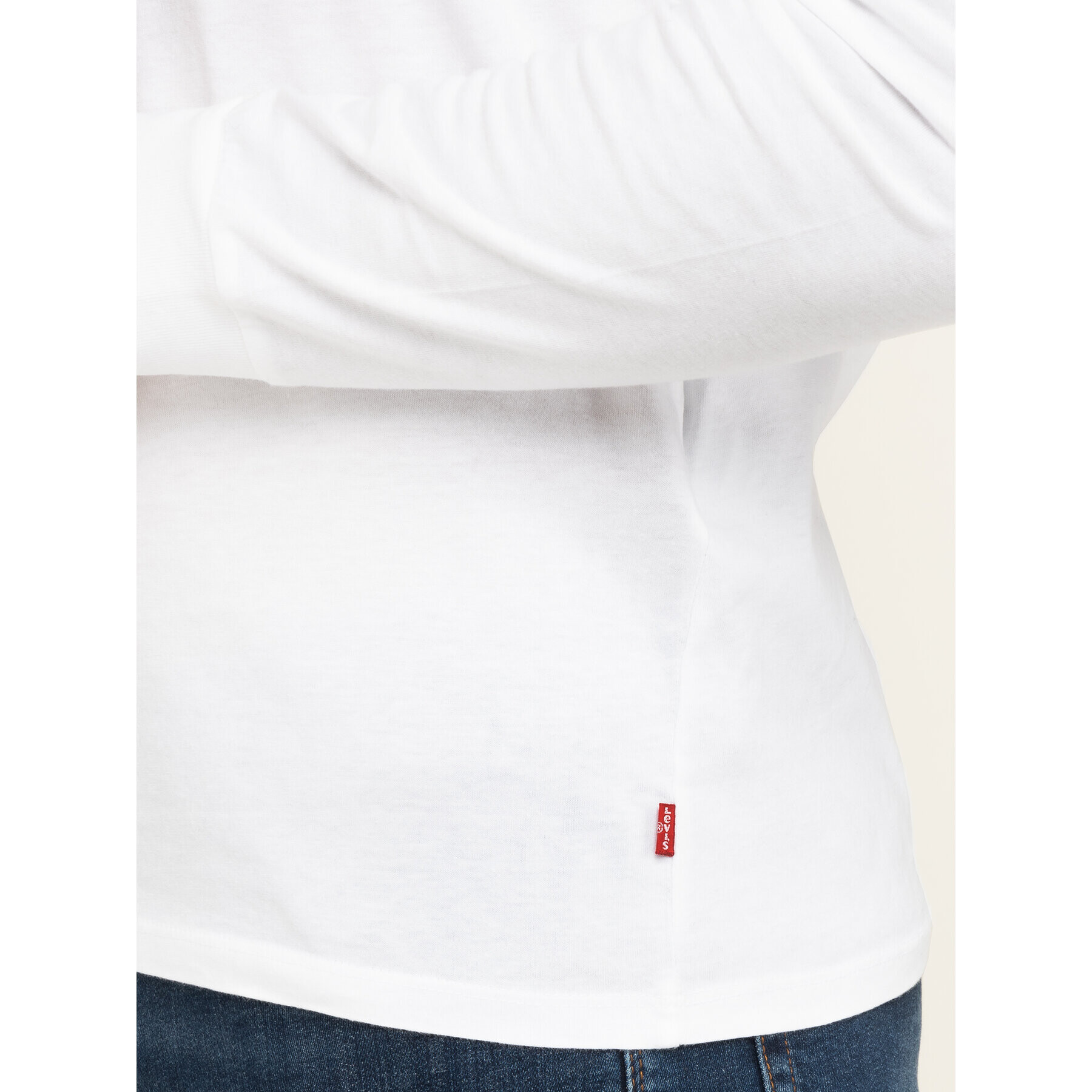 Levi's® Longsleeve Graphic Tee 36015-0010 Alb Regular Fit - Pled.ro