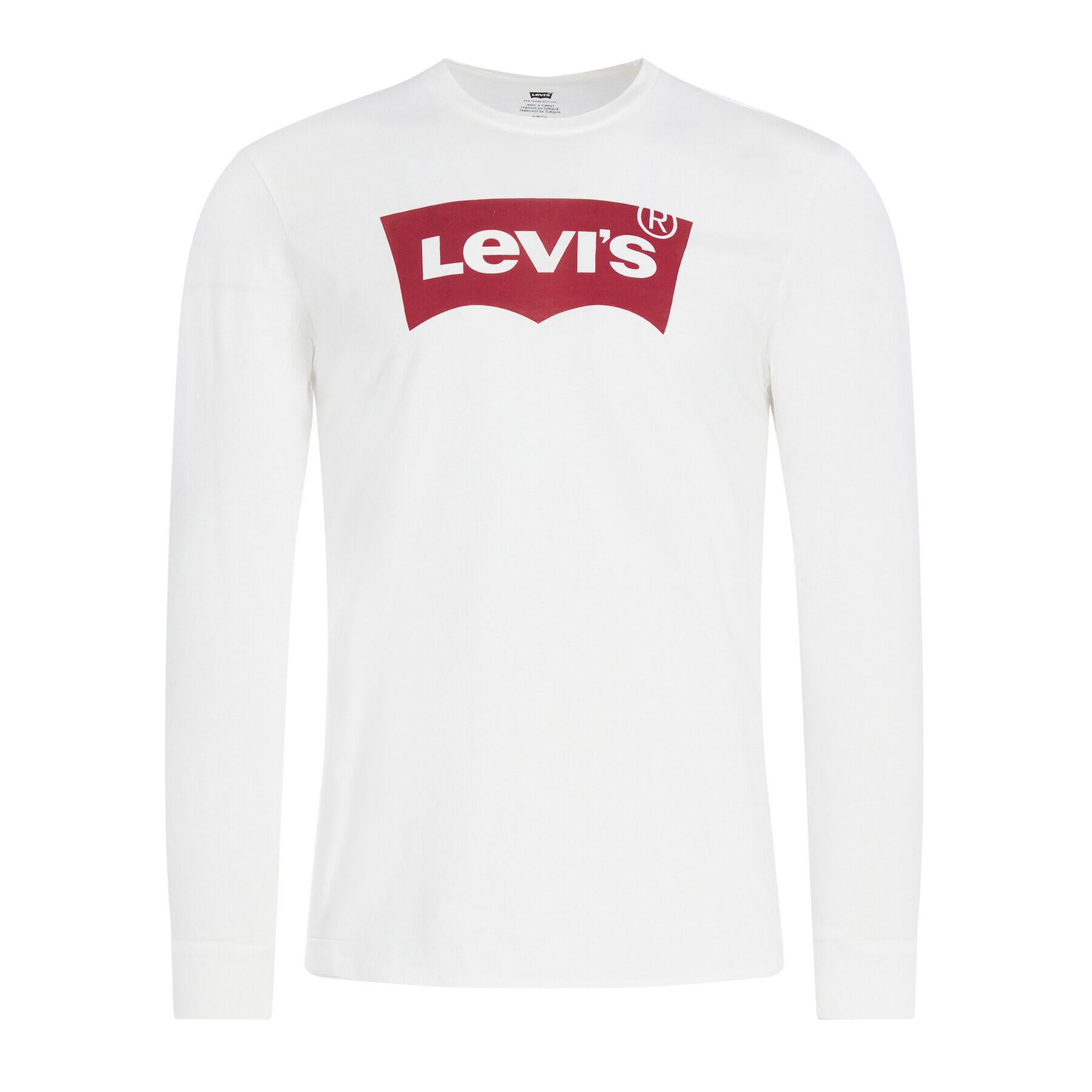 Levi's® Longsleeve Graphic Tee 36015-0010 Alb Regular Fit - Pled.ro