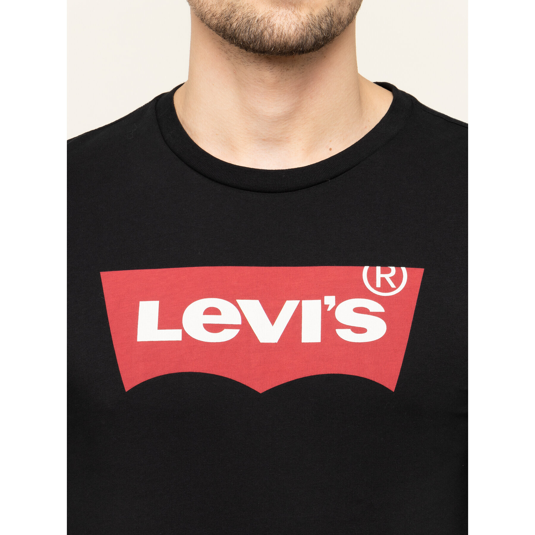 Levi's® Longsleeve Graphic Tee 36015-0013 Negru Regular Fit - Pled.ro