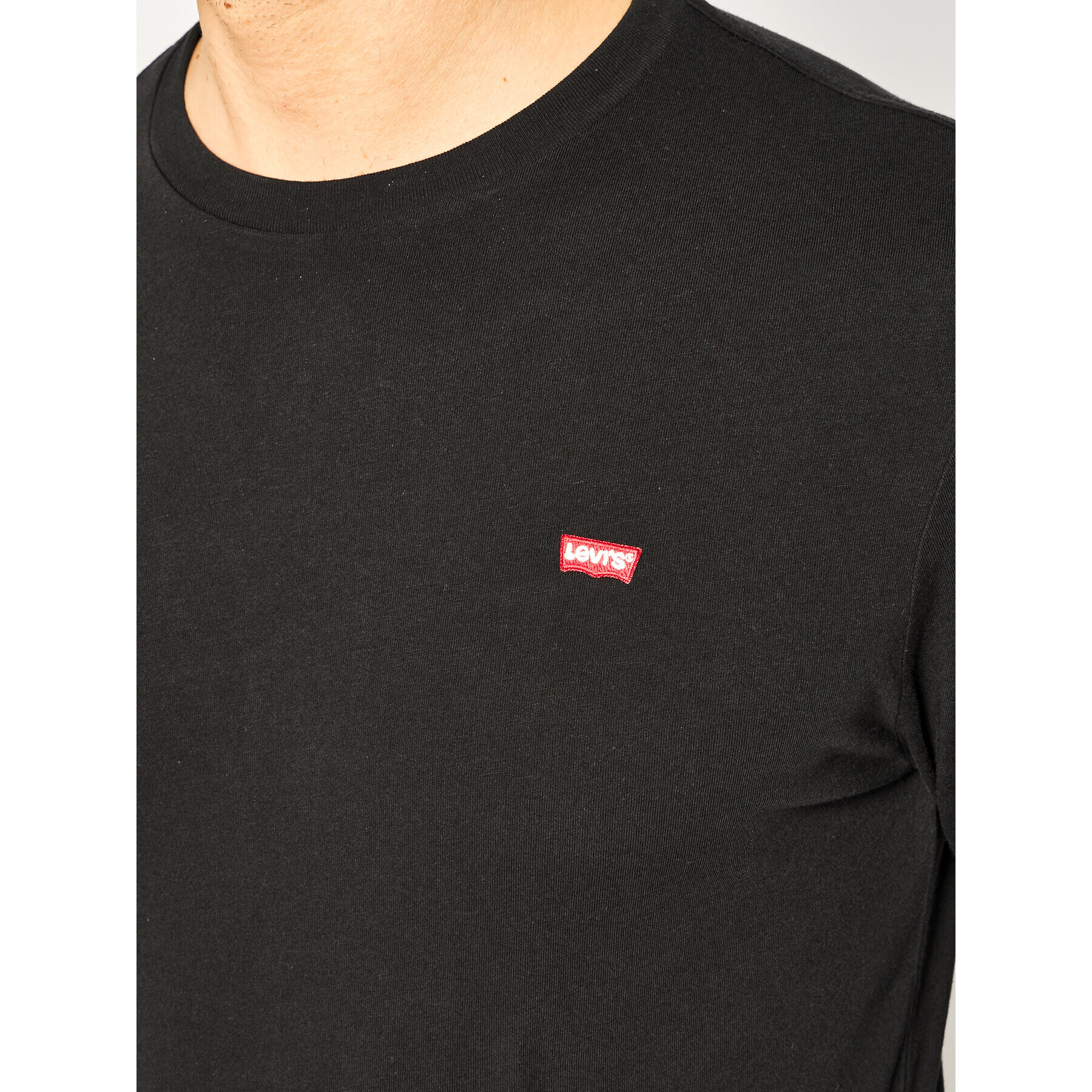 Levi's® Longsleeve Housemark Tee 72848-0009 Negru Regular Fit - Pled.ro