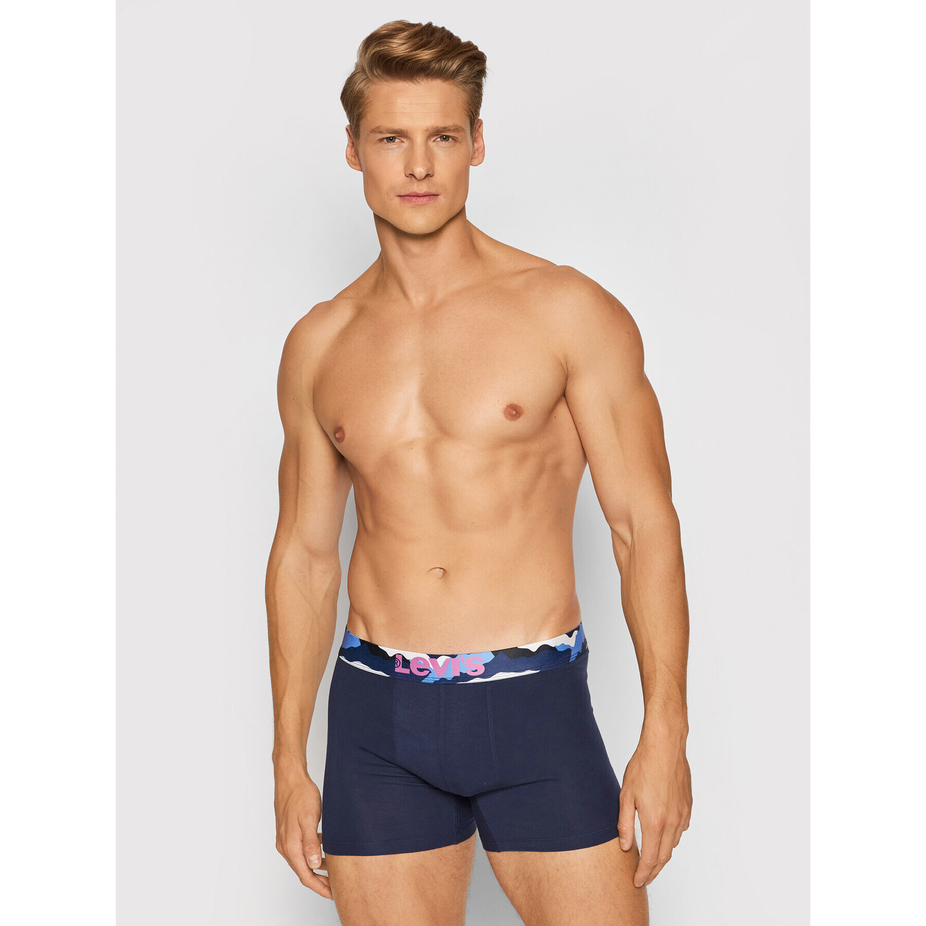 Levi's® Set 2 perechi de boxeri 701203905 Bleumarin - Pled.ro