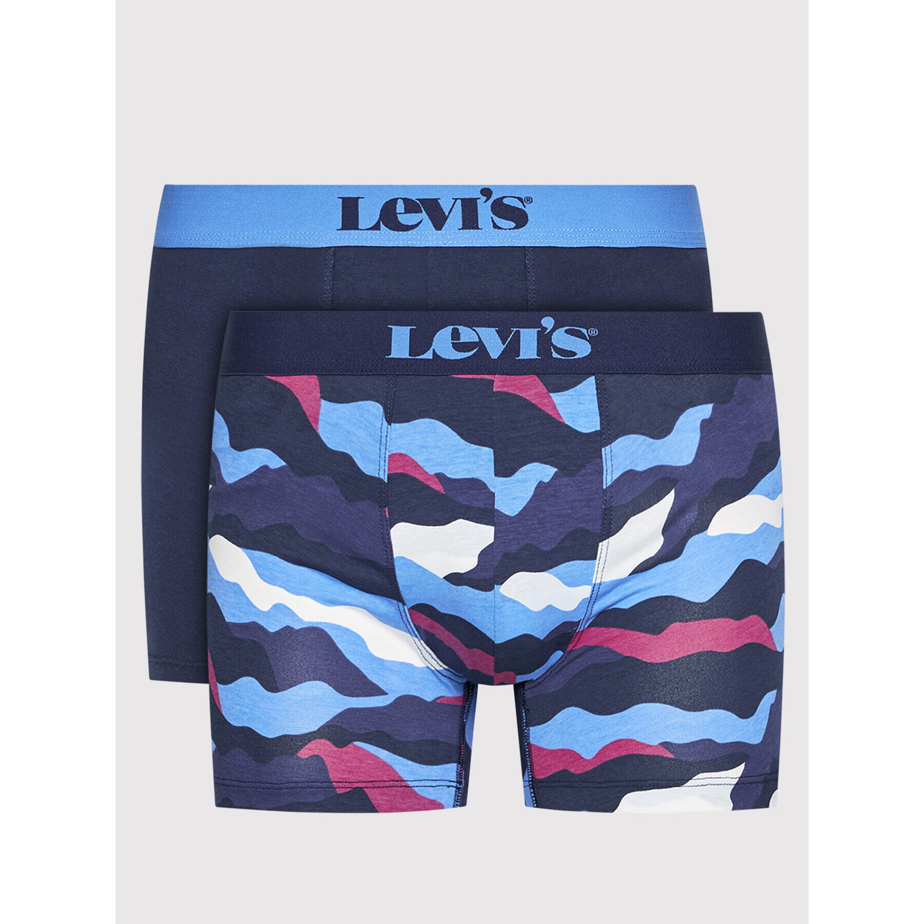 Levi's® Set 2 perechi de boxeri 701203910 Bleumarin - Pled.ro