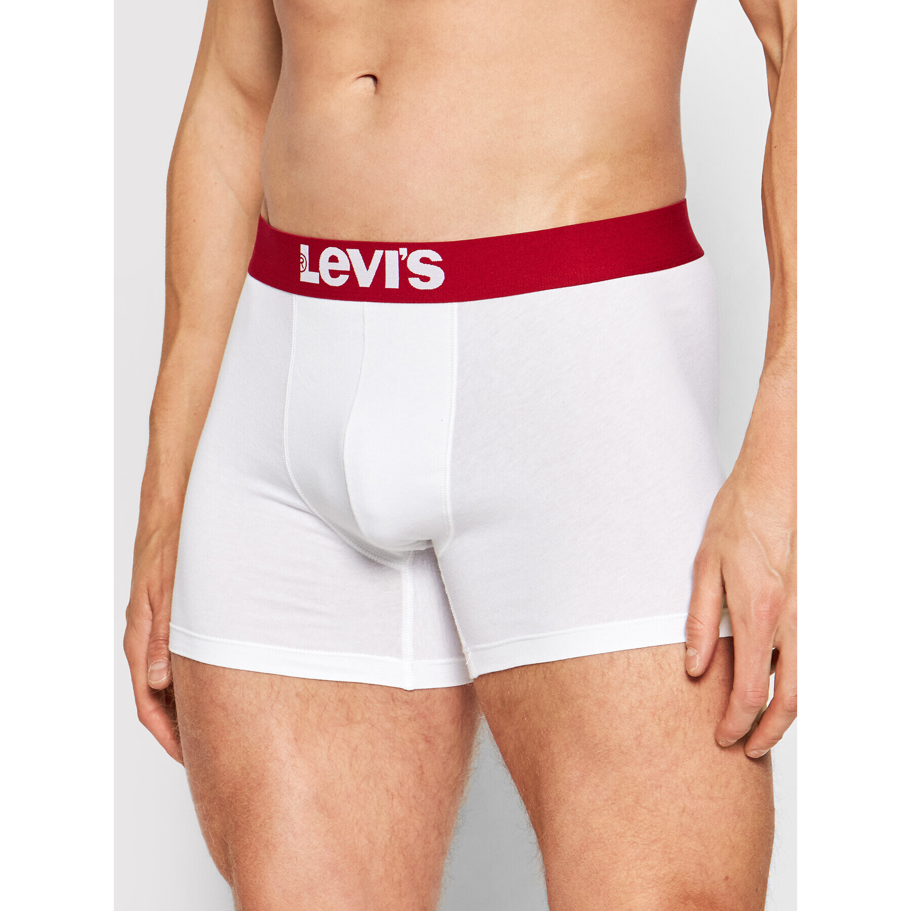 Levi's® Set 2 perechi de boxeri 905001001 Alb - Pled.ro