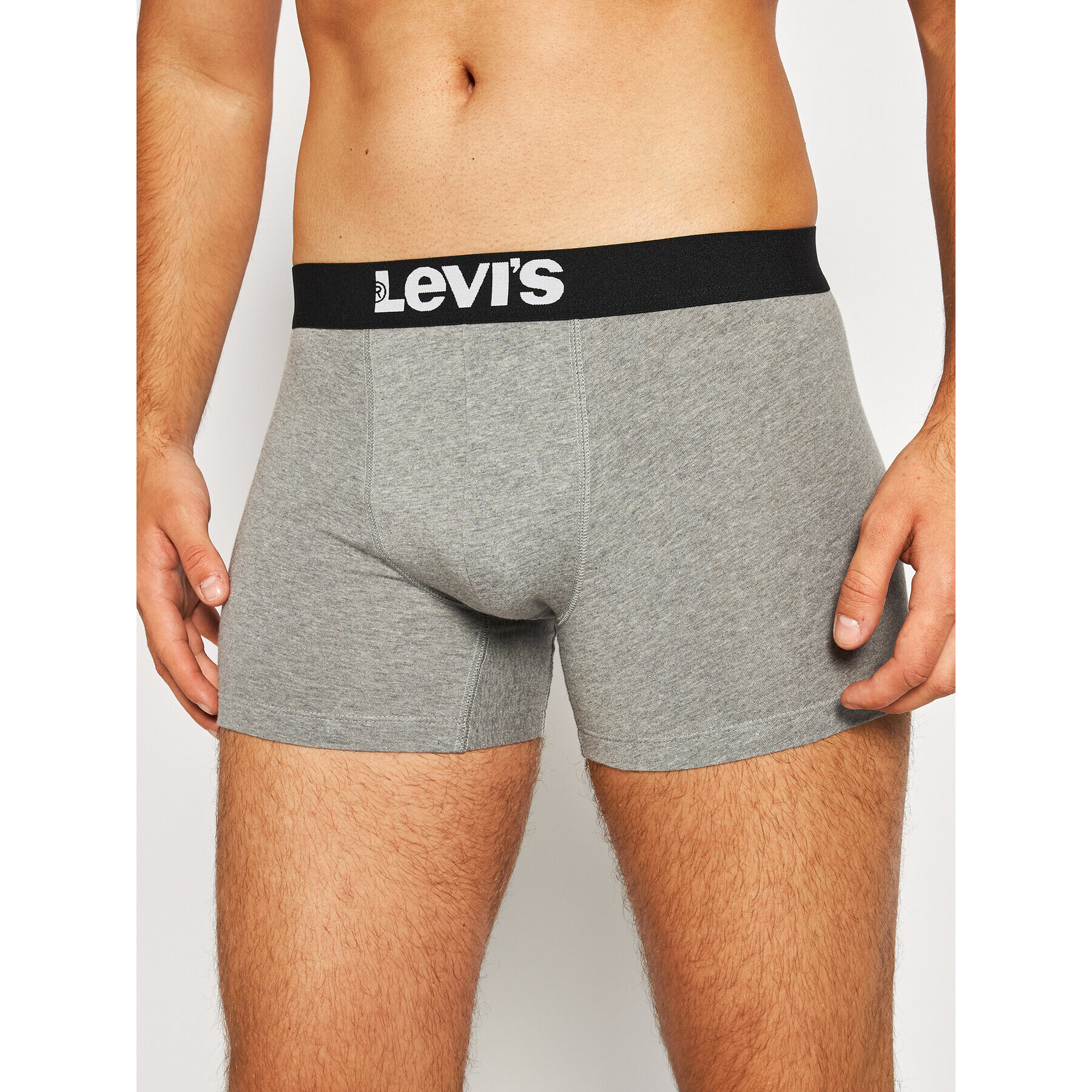 Levi's® Set 2 perechi de boxeri 905001001 Gri - Pled.ro