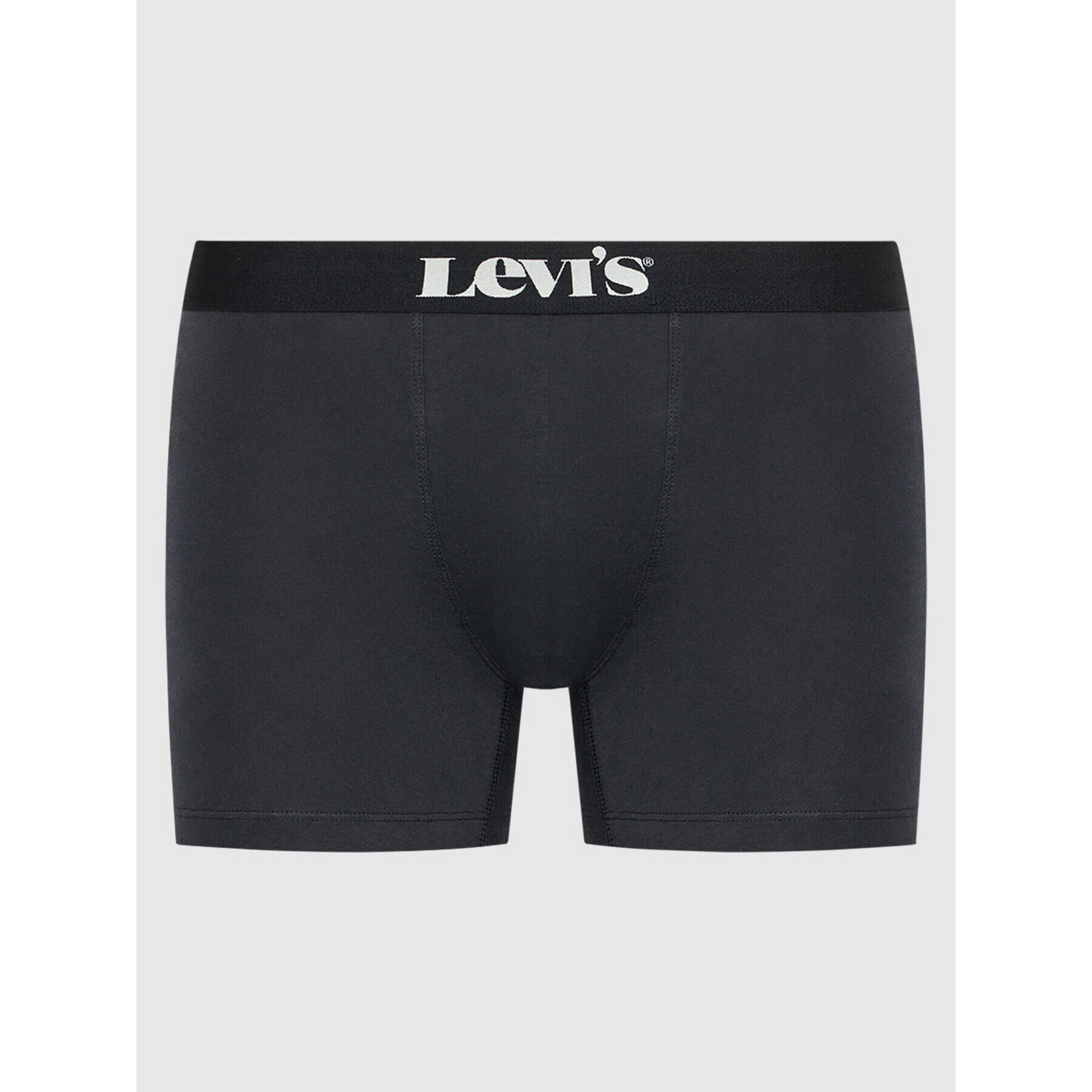 Levi's® Set 2 perechi de boxeri Logo Plaid 701203916 Negru - Pled.ro