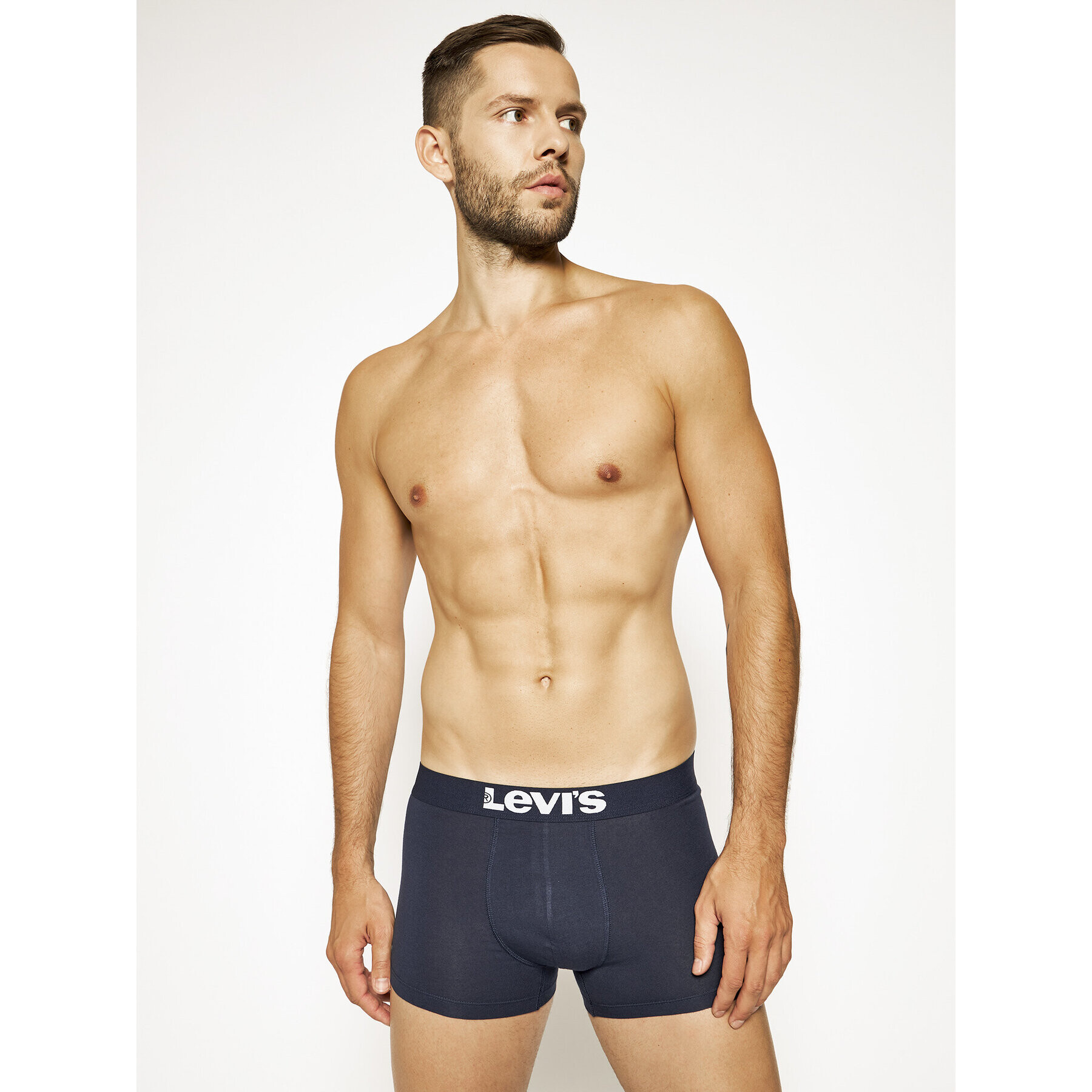 Levi's® Set 2 perechi de boxeri Solid Basic 905002001 Bleumarin - Pled.ro