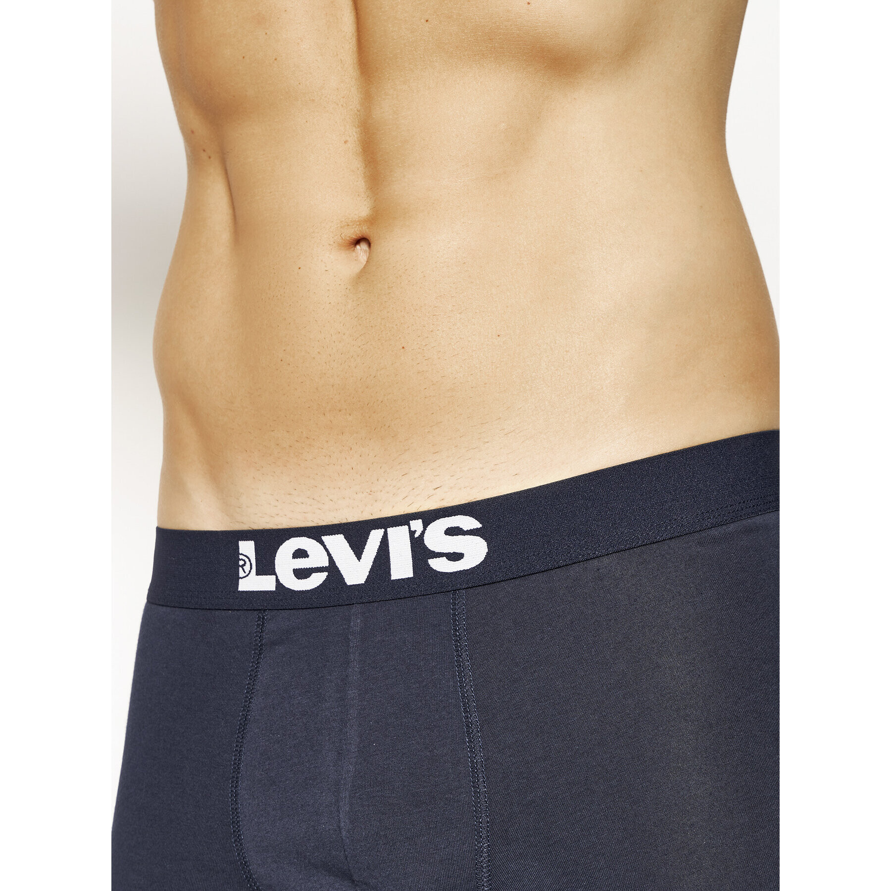 Levi's® Set 2 perechi de boxeri Solid Basic 905002001 Bleumarin - Pled.ro