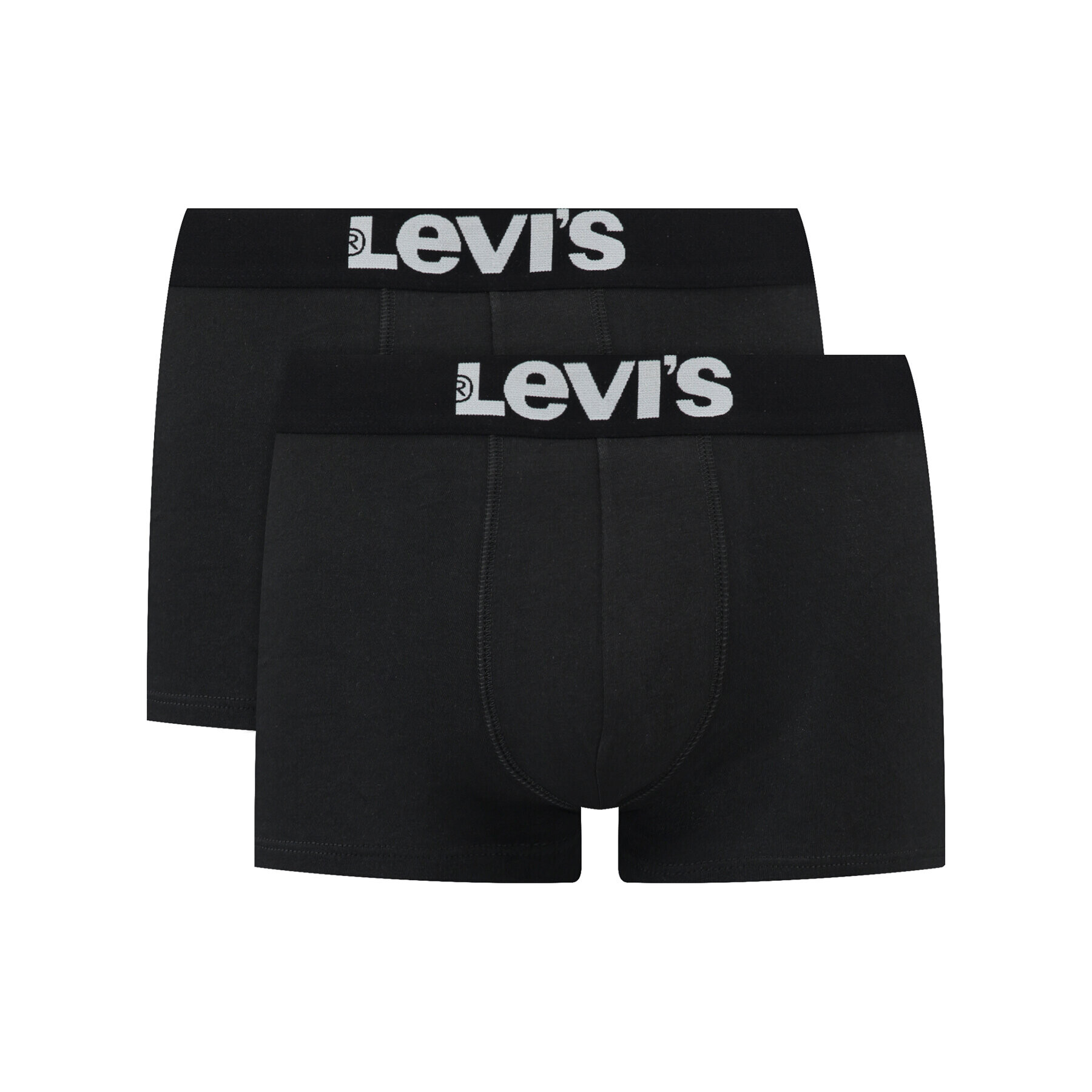 Levi's® Set 2 perechi de boxeri Solid Basic 905002001 Negru - Pled.ro