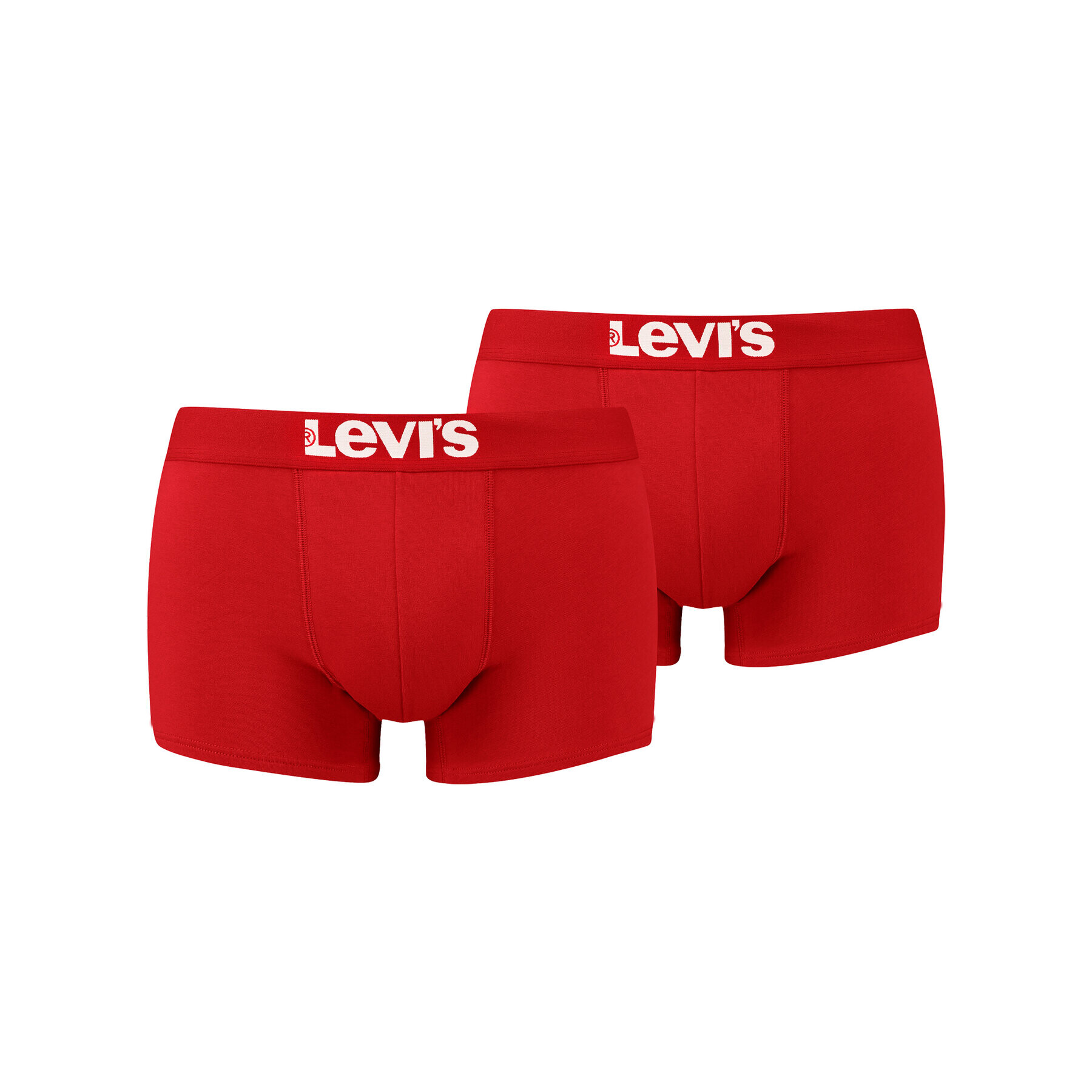 Levi's® Set 2 perechi de boxeri Solid Basic 905002001 Roșu - Pled.ro