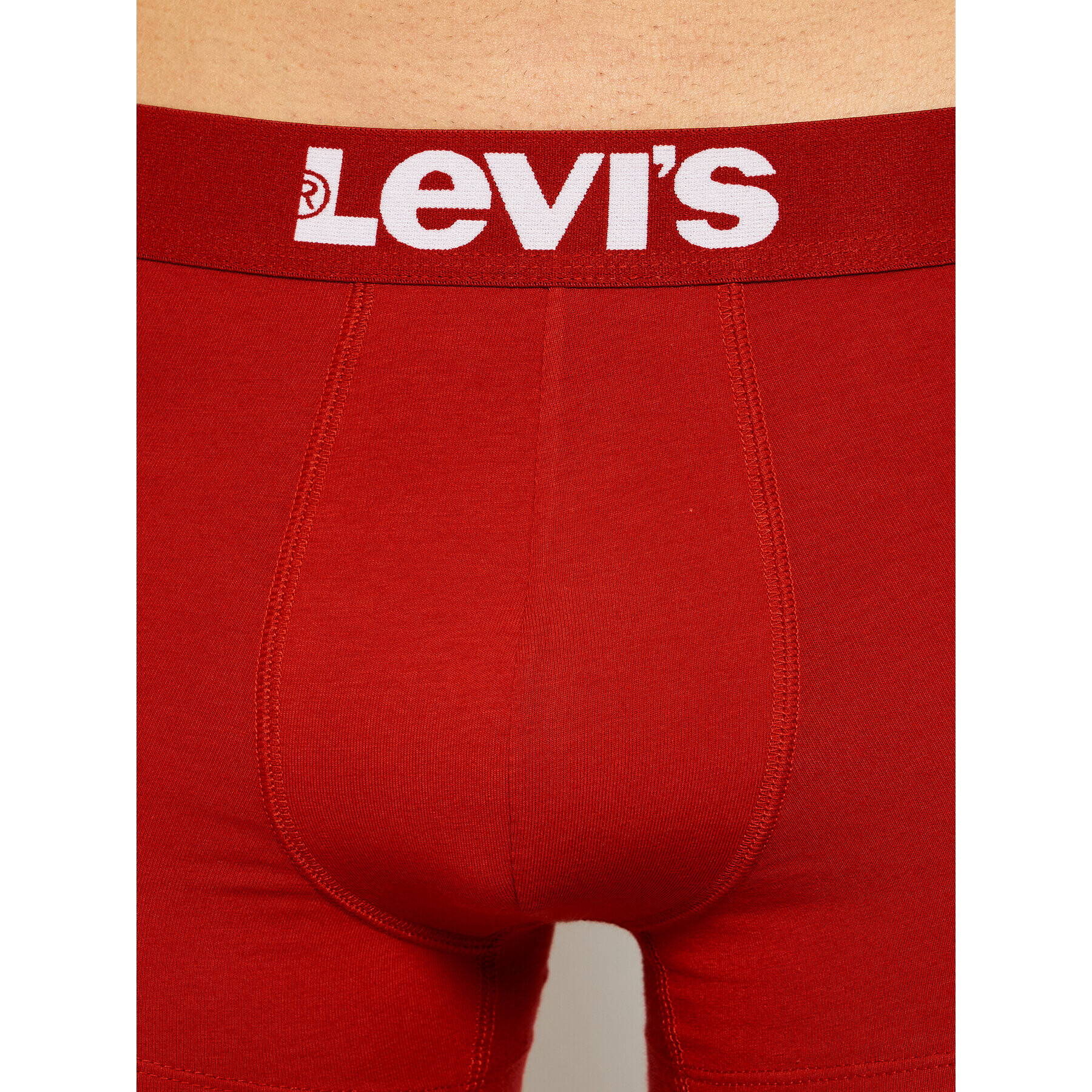 Levi's® Set 2 perechi de boxeri Solid Basic 905002001 Roșu - Pled.ro