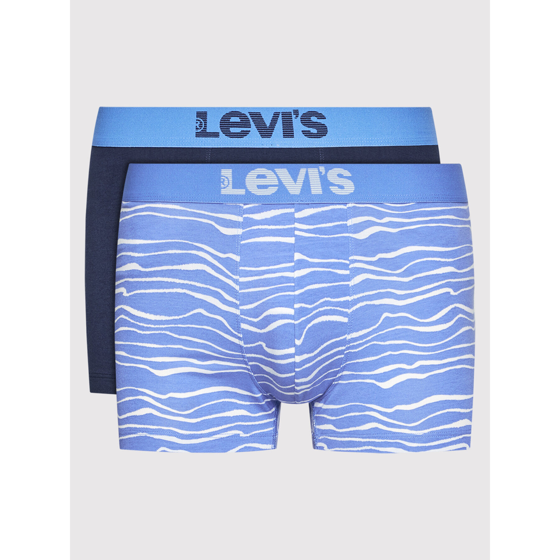 Levi's® Set 2 perechi de boxeri Trunk 701203913 Albastru - Pled.ro