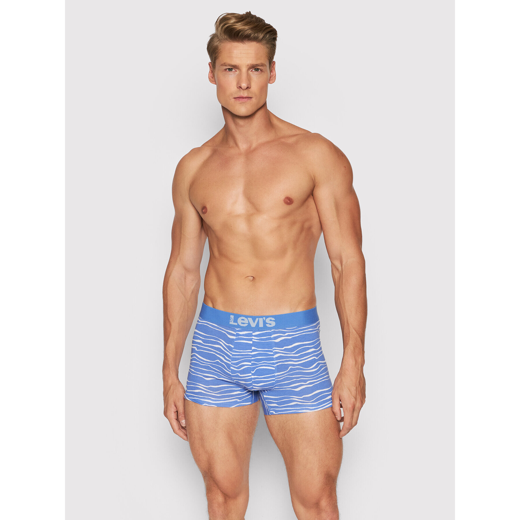 Levi's® Set 2 perechi de boxeri Trunk 701203913 Albastru - Pled.ro