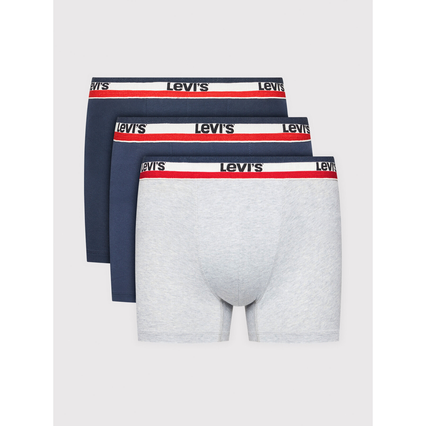 Levi's® Set 3 perechi de boxeri 100002870 Colorat - Pled.ro