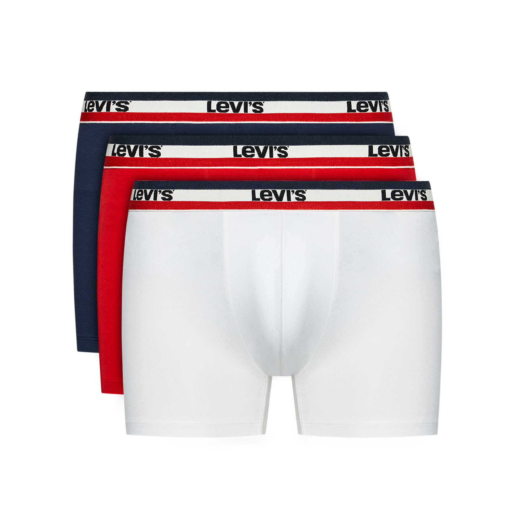 Levi's® Set 3 perechi de boxeri 100002870 Colorat - Pled.ro