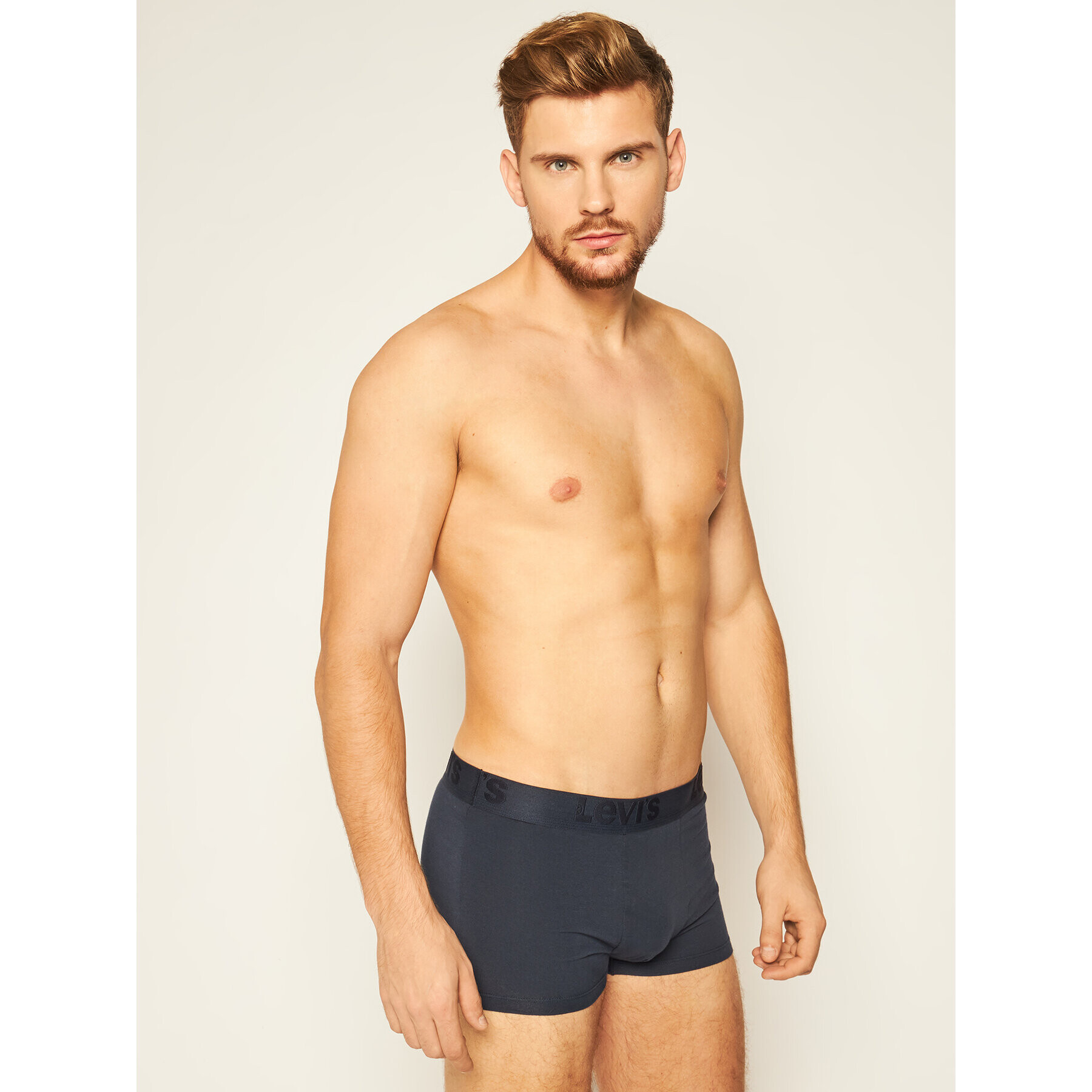 Levi's® Set 3 perechi de boxeri 37149-0297 Bleumarin - Pled.ro