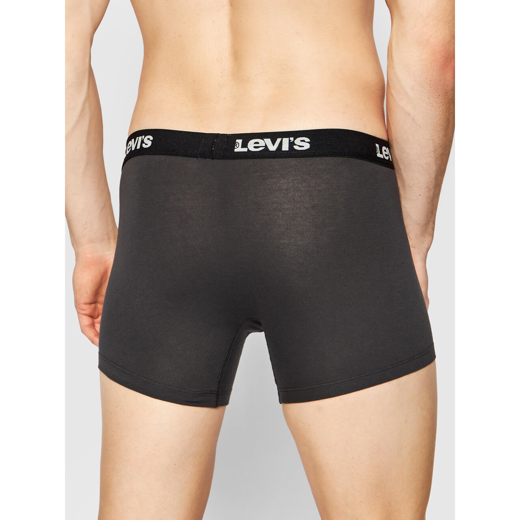 Levi's® Set 3 perechi de boxeri 701219019 Gri - Pled.ro