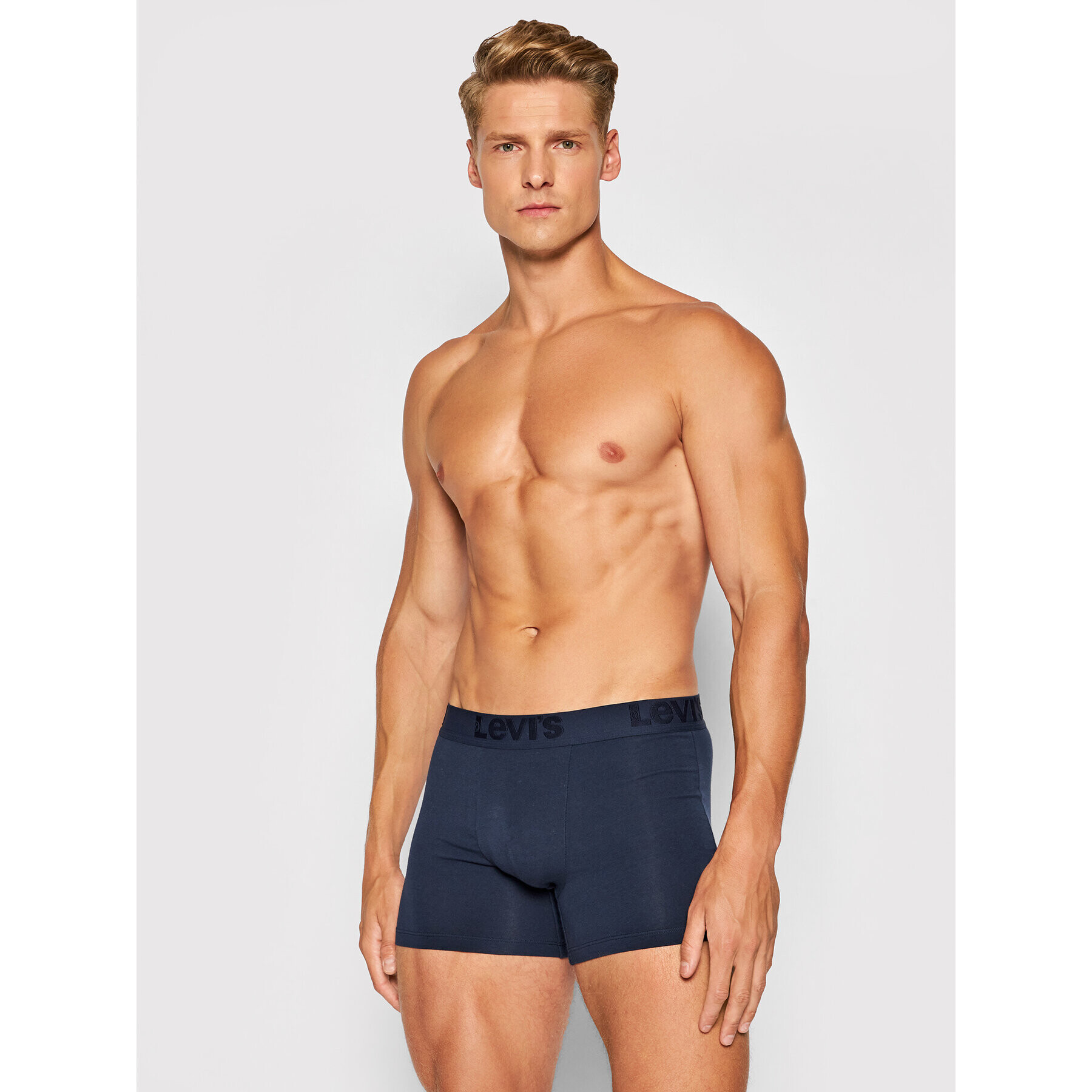 Levi's® Set 3 perechi de boxeri 905045001 Bleumarin - Pled.ro