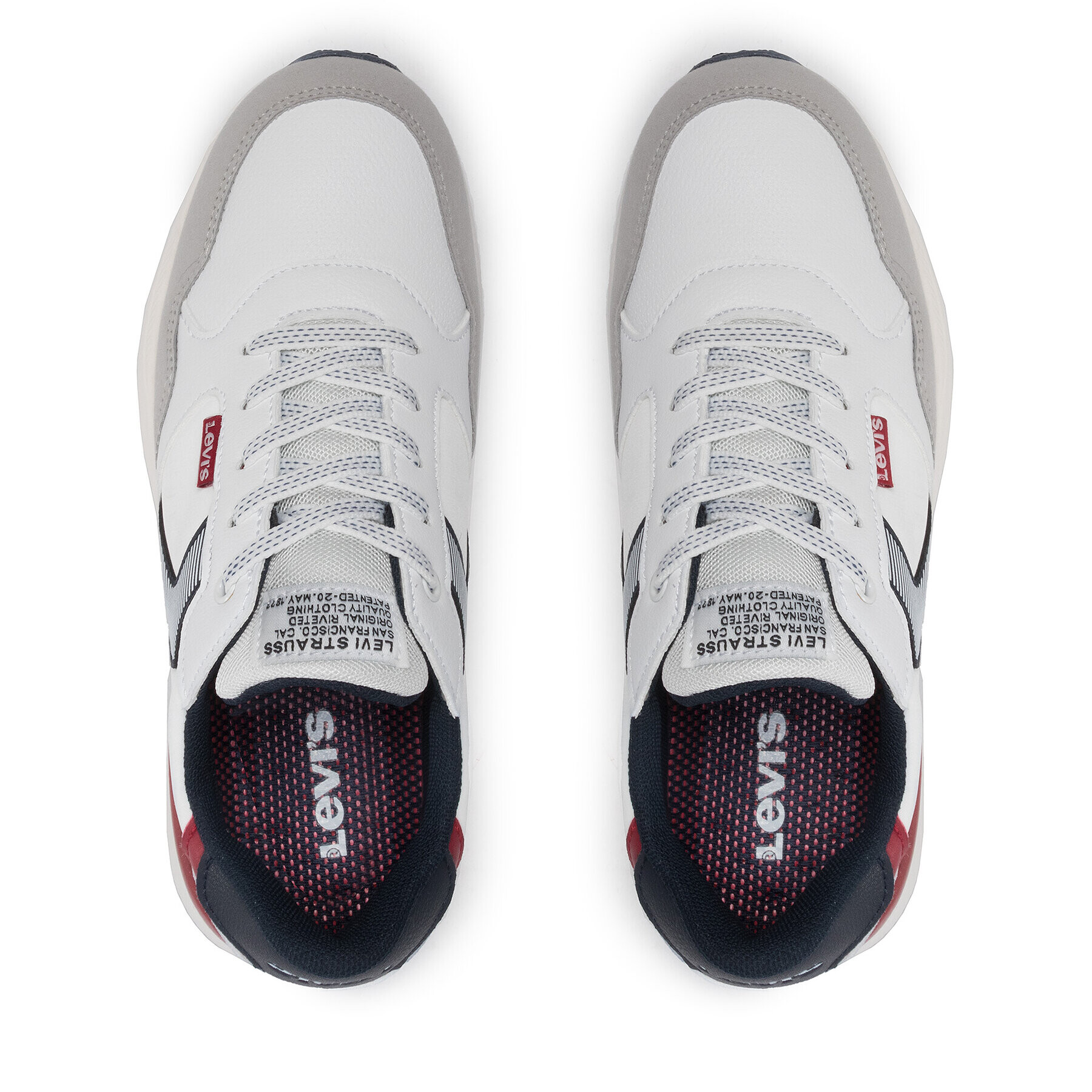 Levi's® Sneakers VBOS0051S Alb - Pled.ro