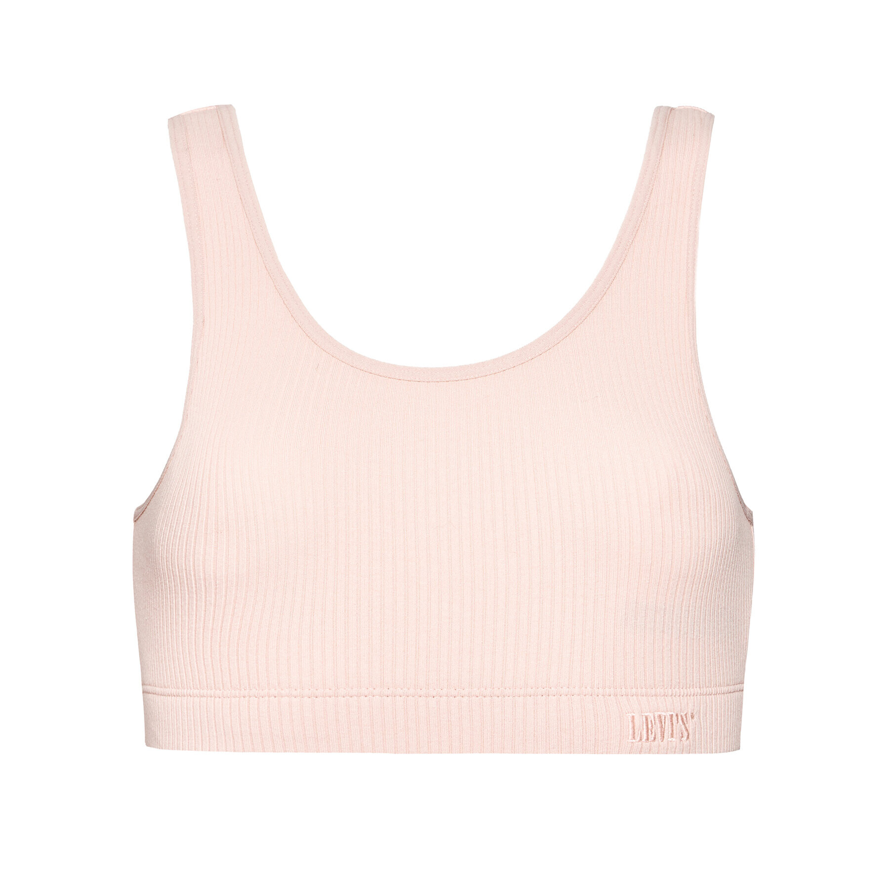 Levi's® Sutien top Rib Bra 16580-0004 Roz - Pled.ro