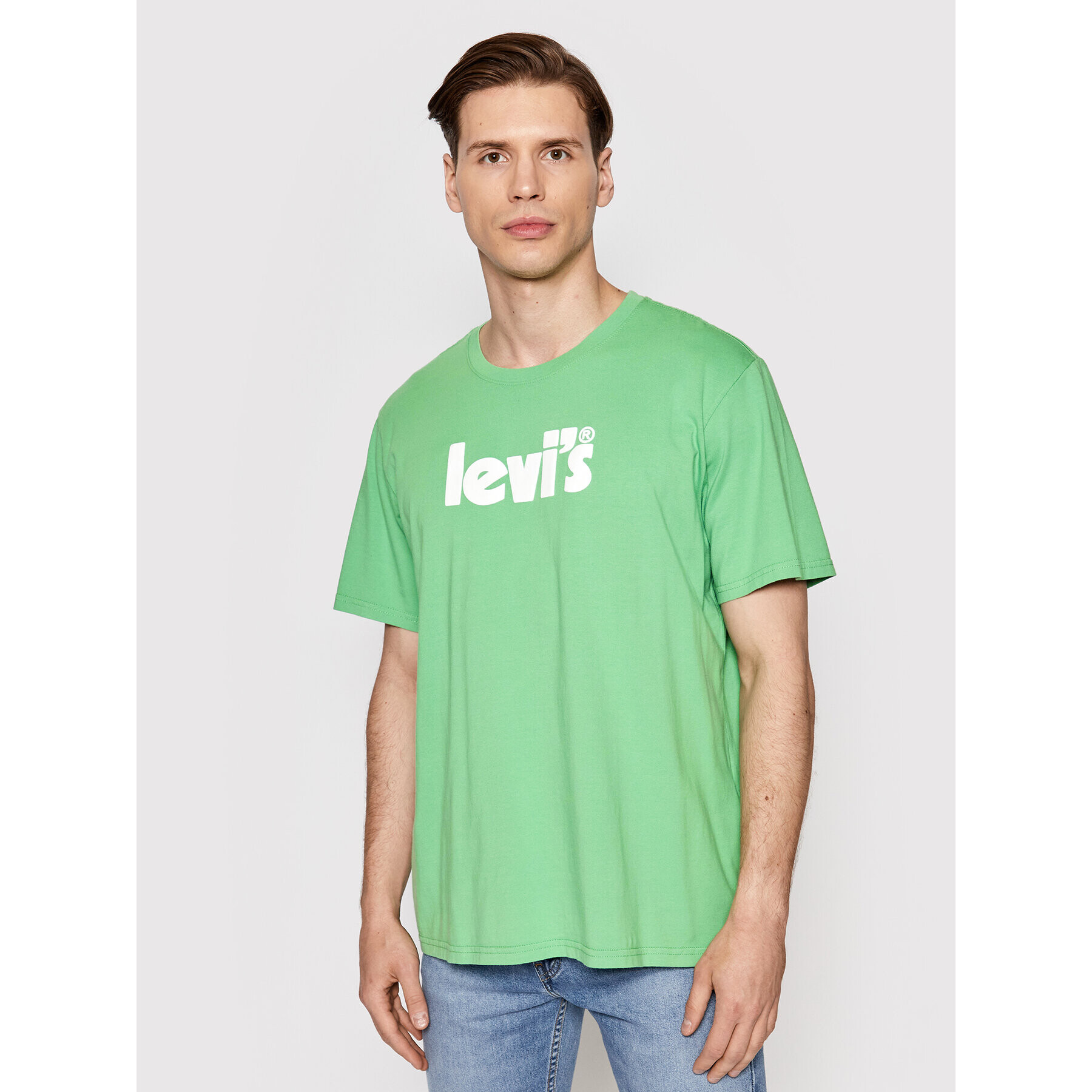 Levi's® Tricou 16143-0141 Verde Relaxed Fit - Pled.ro