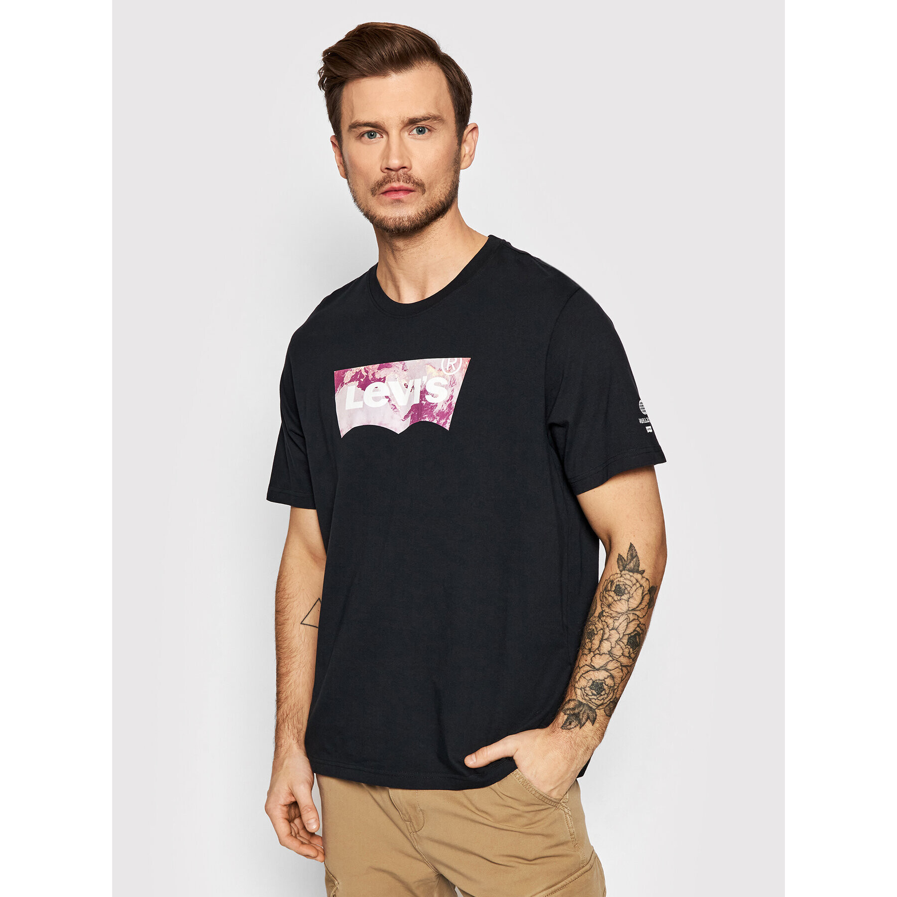 Levi's® Tricou 16143-0438 Negru Relaxed Fit - Pled.ro