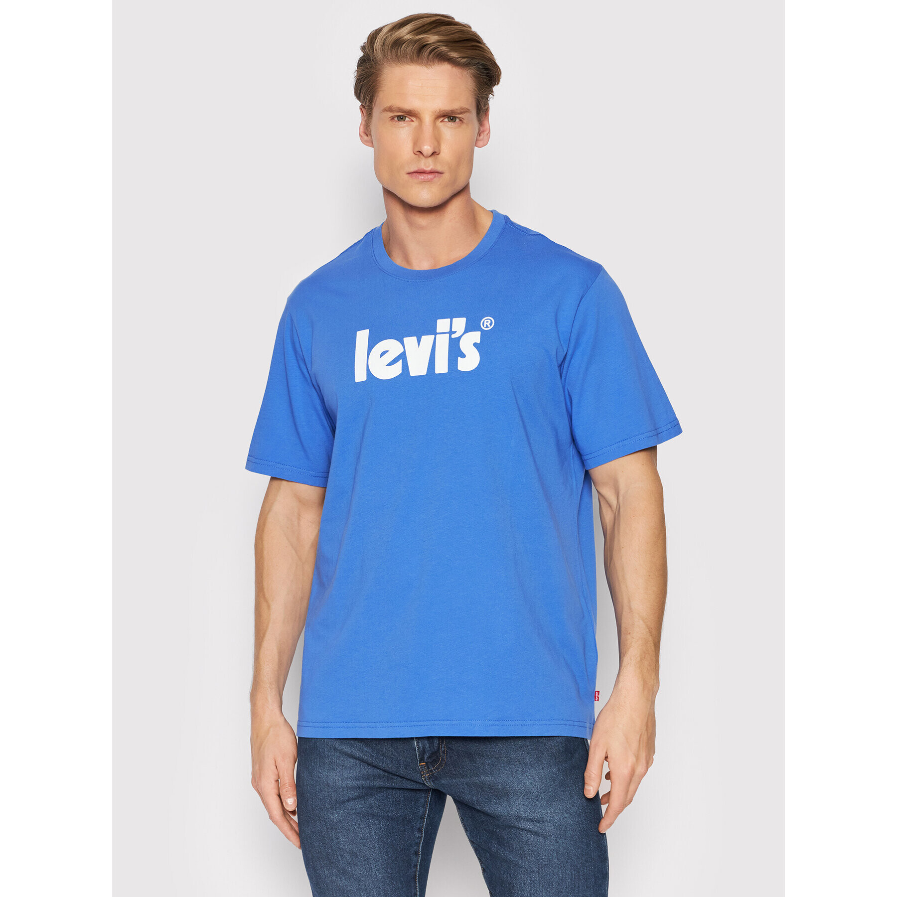 Levi's® Tricou 16143-0545 Albastru Relaxed Fit - Pled.ro