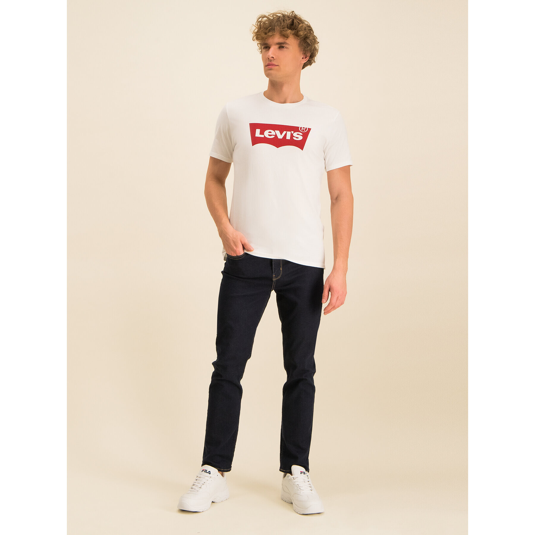 Levi's® Tricou Graphic Set 17783-0140 Alb Regular Fit - Pled.ro