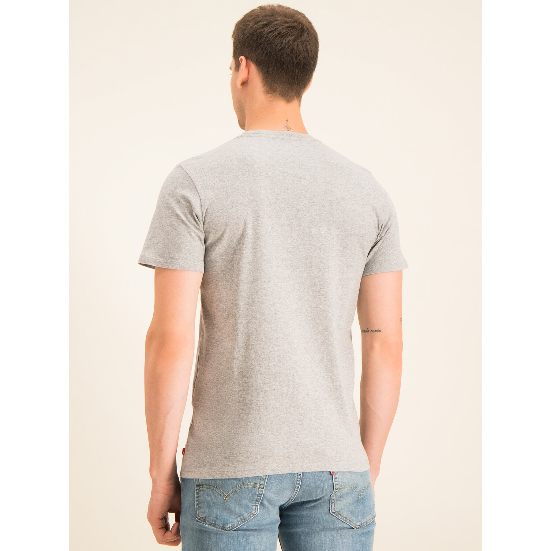 Levi's® Tricou Housemark Tee 17783-0138 Gri Regular Fit - Pled.ro