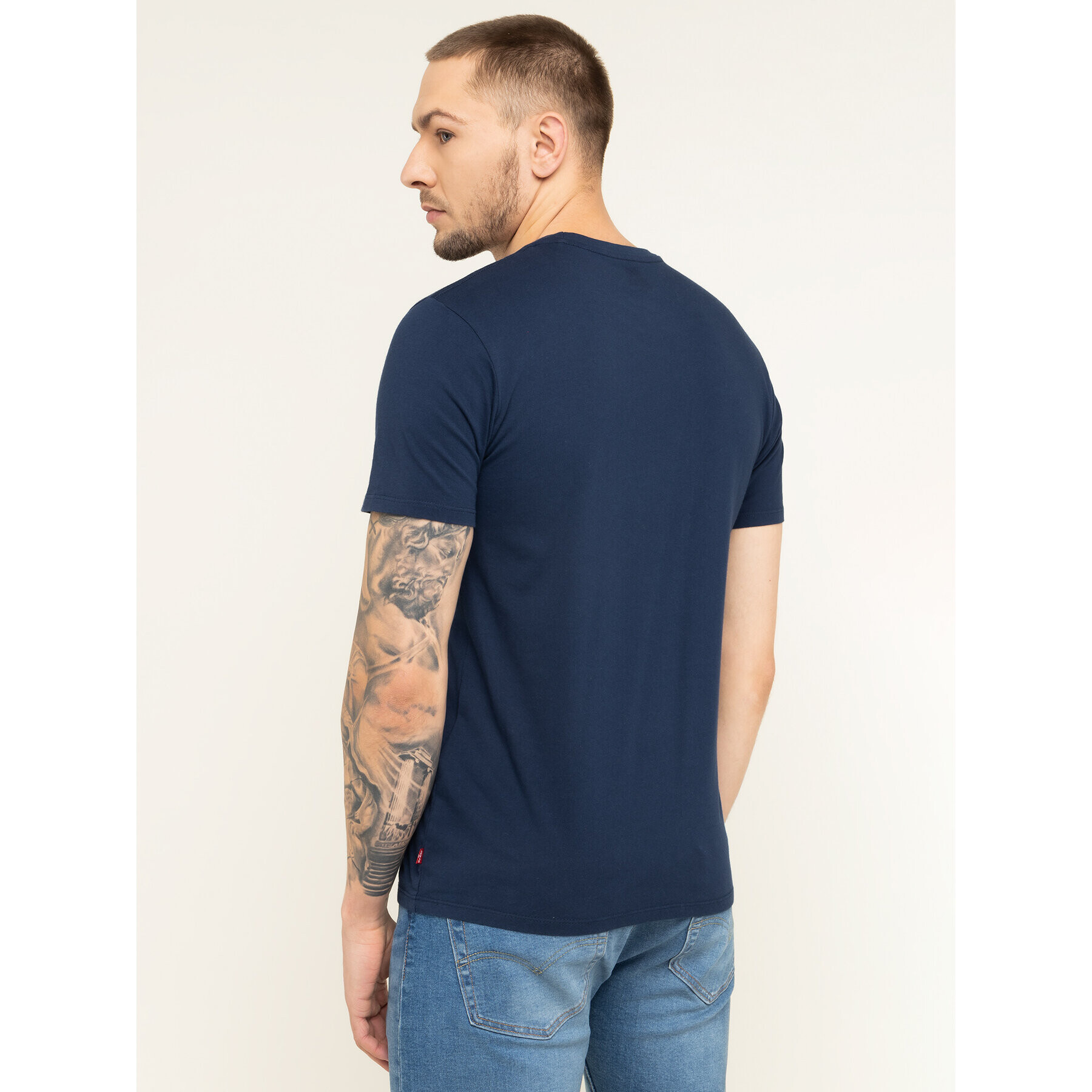 Levi's® Tricou Housemark Tee 17783-0139 Bleumarin Regular Fit - Pled.ro