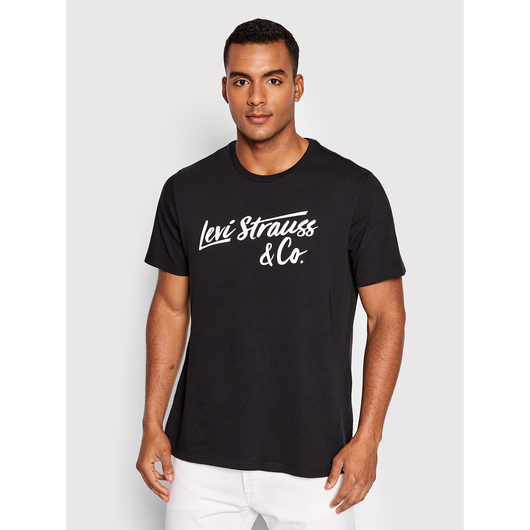 Levi's® Tricou Logo Graphic 22369-0052 Negru Regular Fit - Pled.ro