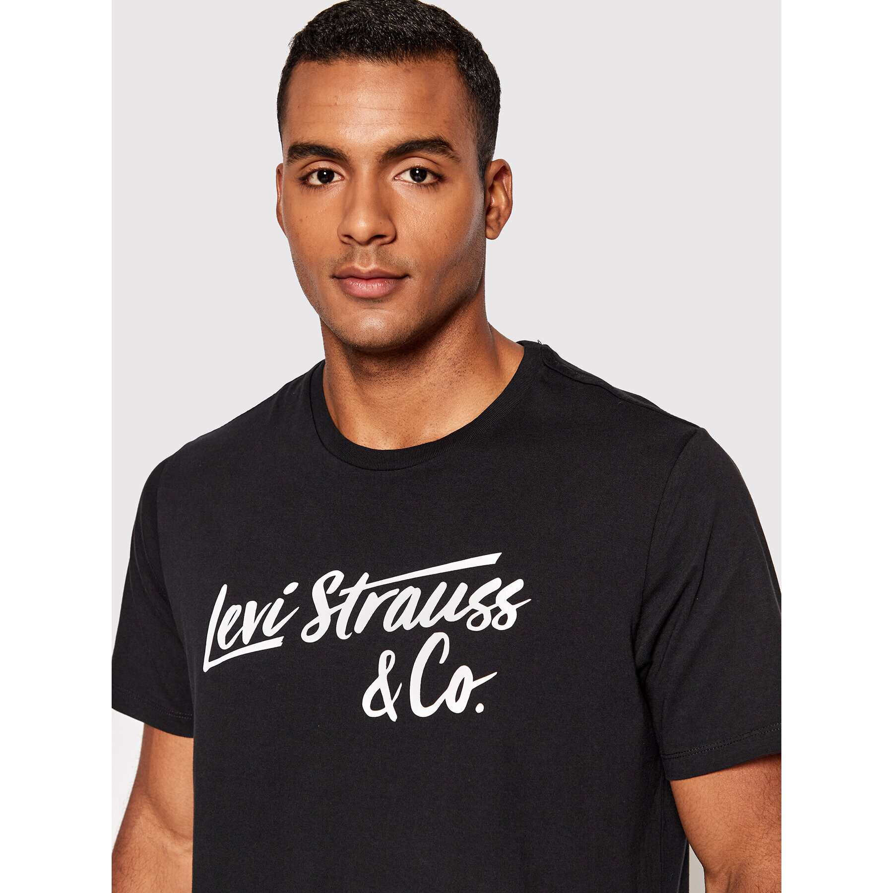 Levi's® Tricou Logo Graphic 22369-0052 Negru Regular Fit - Pled.ro